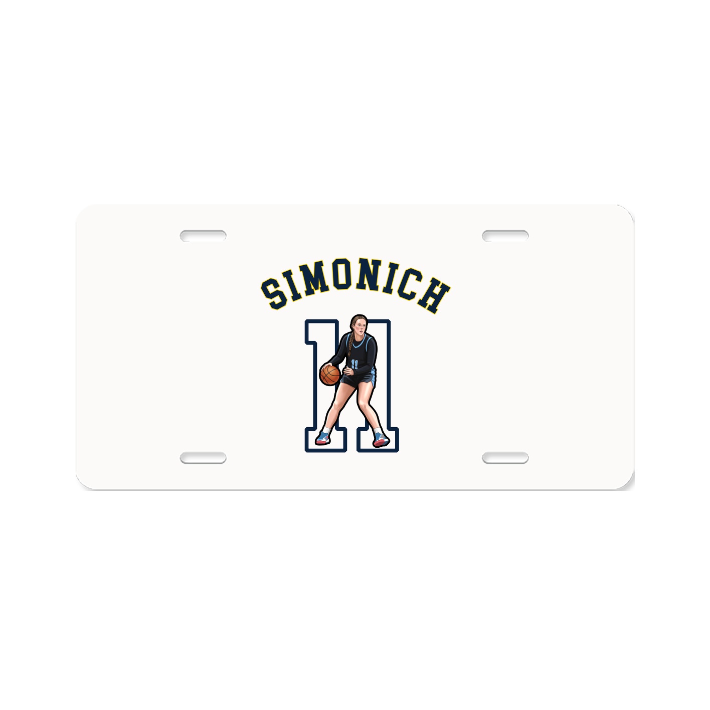 License Plate — Shirsey Arch in Classic