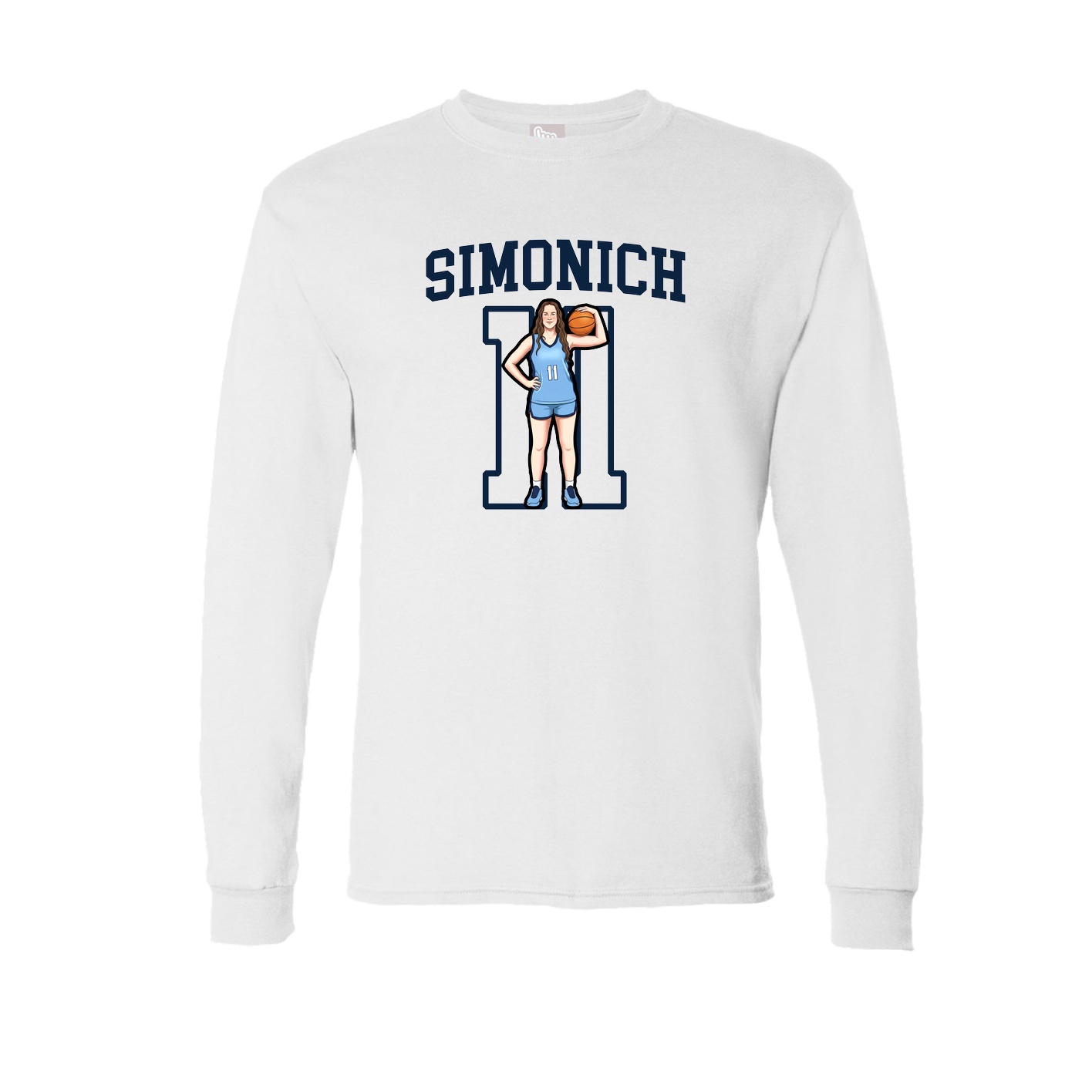 Long Sleeve Tee — Shirsey in White