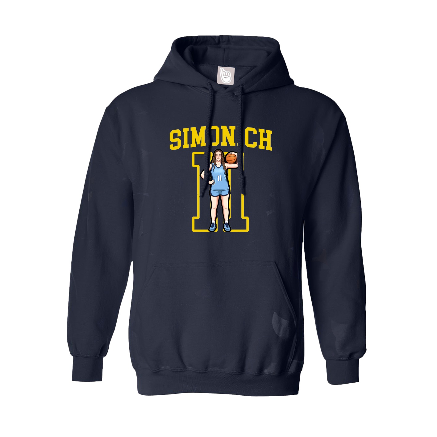 Youth Hoodie — Shirsey in Navy