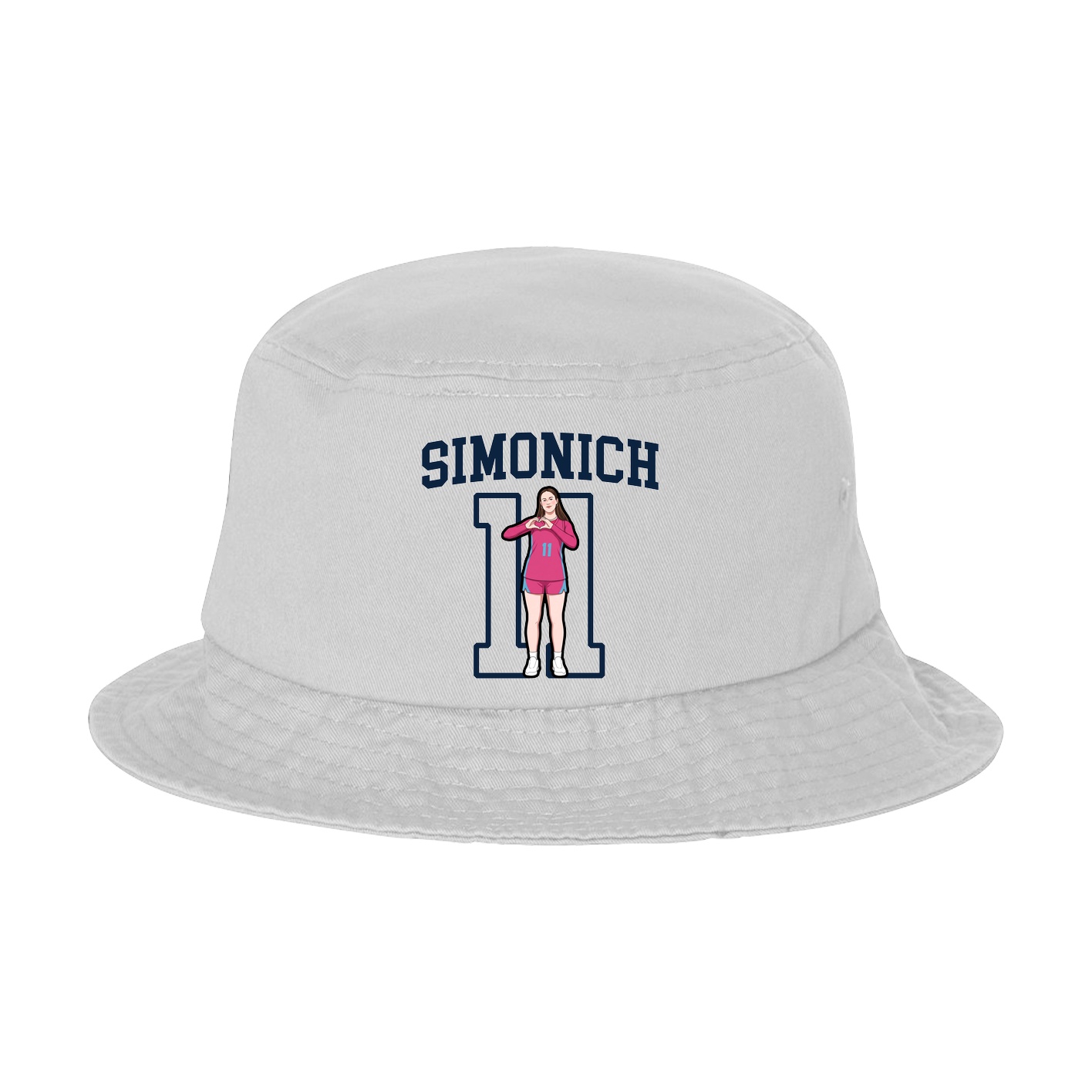 Bucket Cap — Shirsey in White