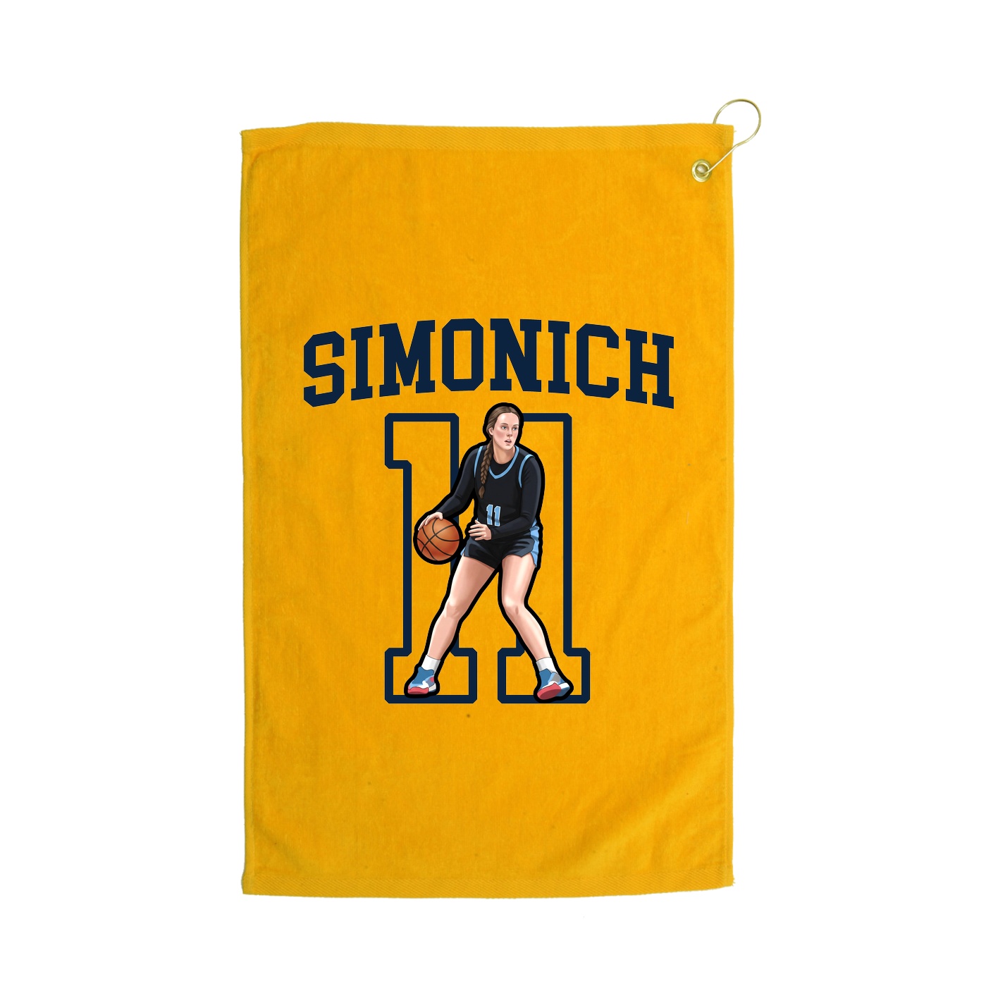 Golf Towel — Shirsey in Gold
