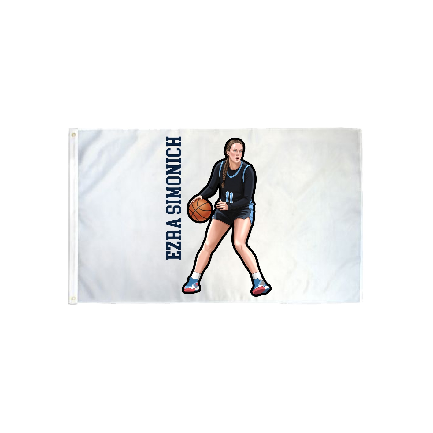 3x5 Flag — Name Vertical in Classic