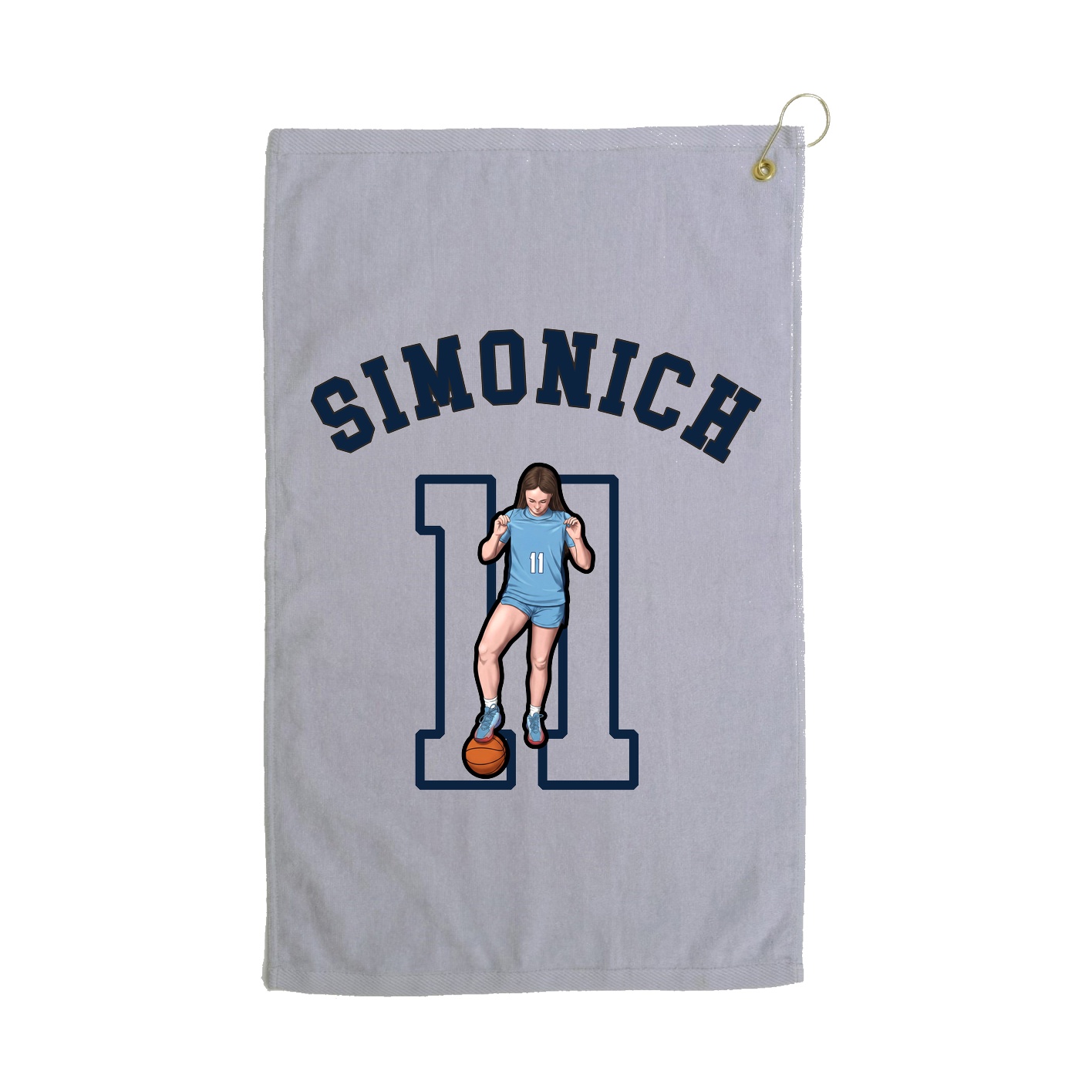 Golf Towel — Shirsey Arch in Grey