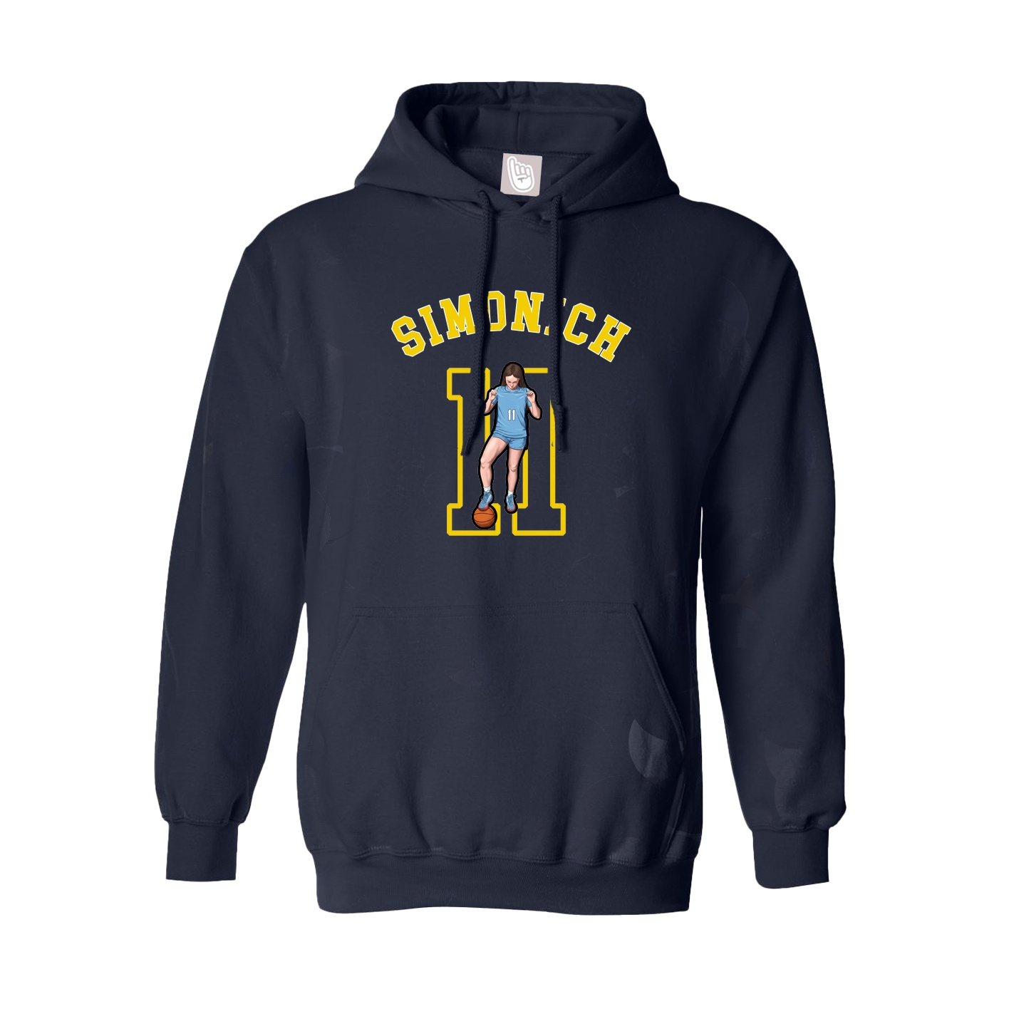 Youth Hoodie — Shirsey Arch in Navy
