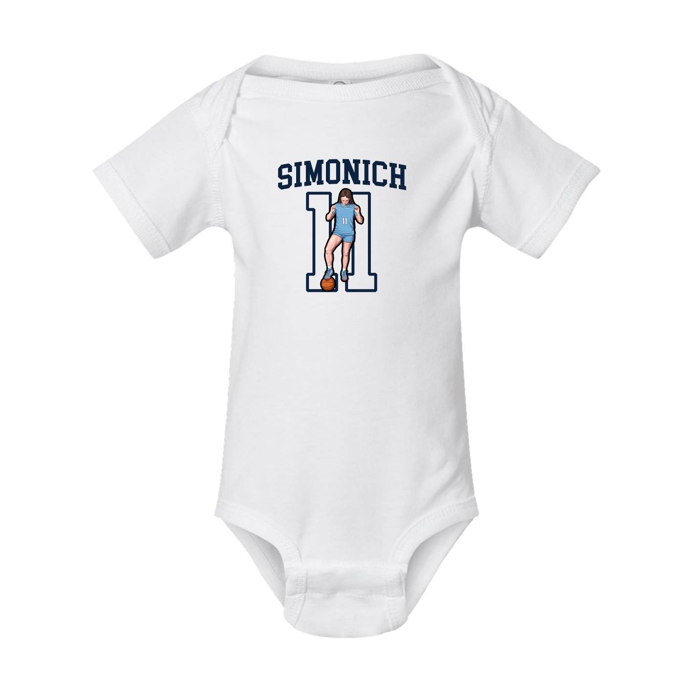 Baby Onesie — Shirsey in White
