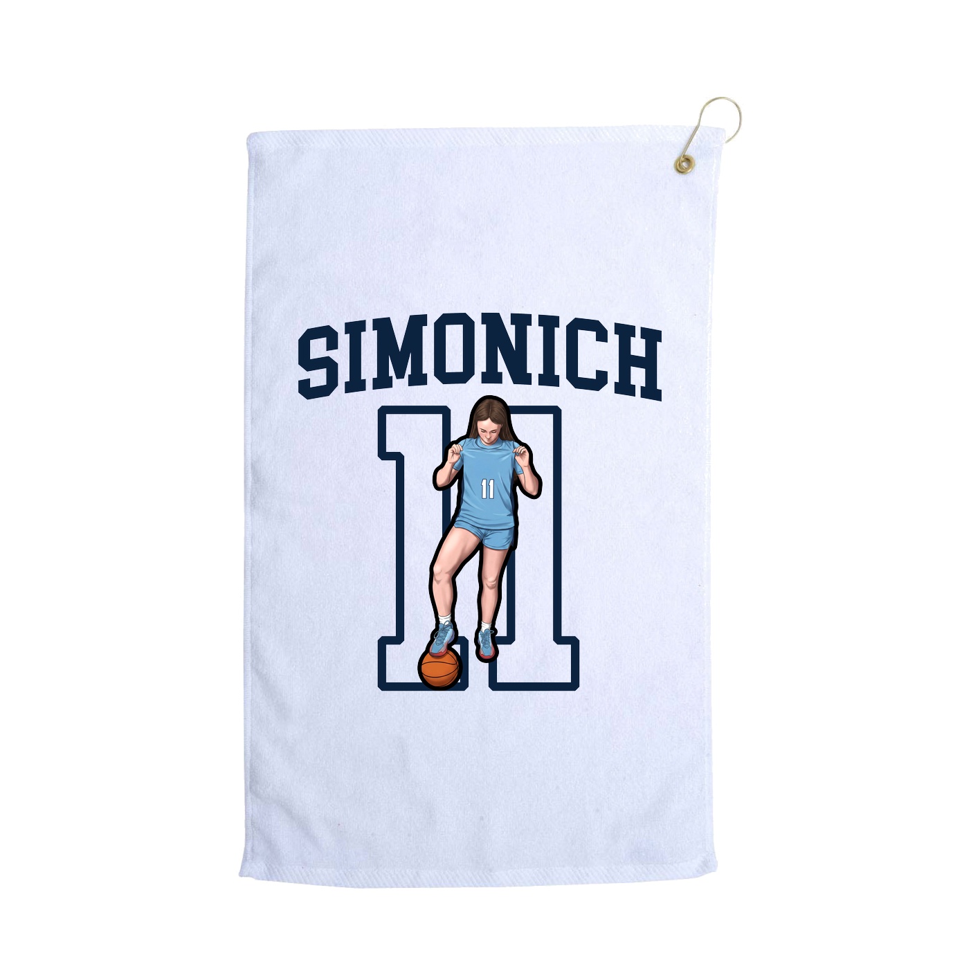 Golf Towel — Shirsey in White