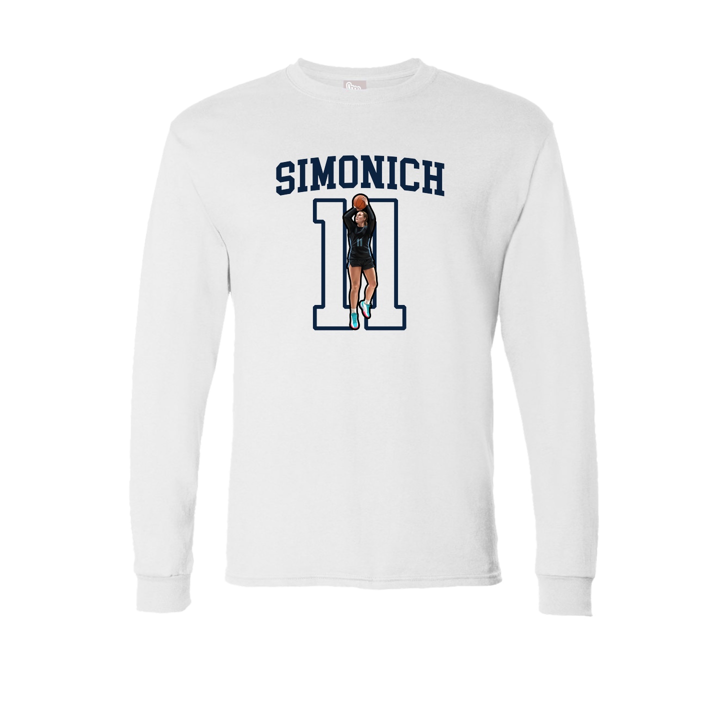 Long Sleeve Tee — Shirsey in White