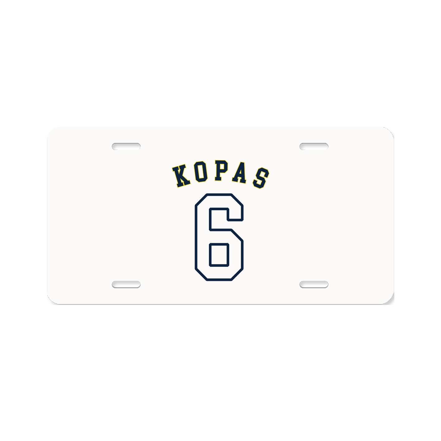 License Plate — Shirsey Arch in Classic