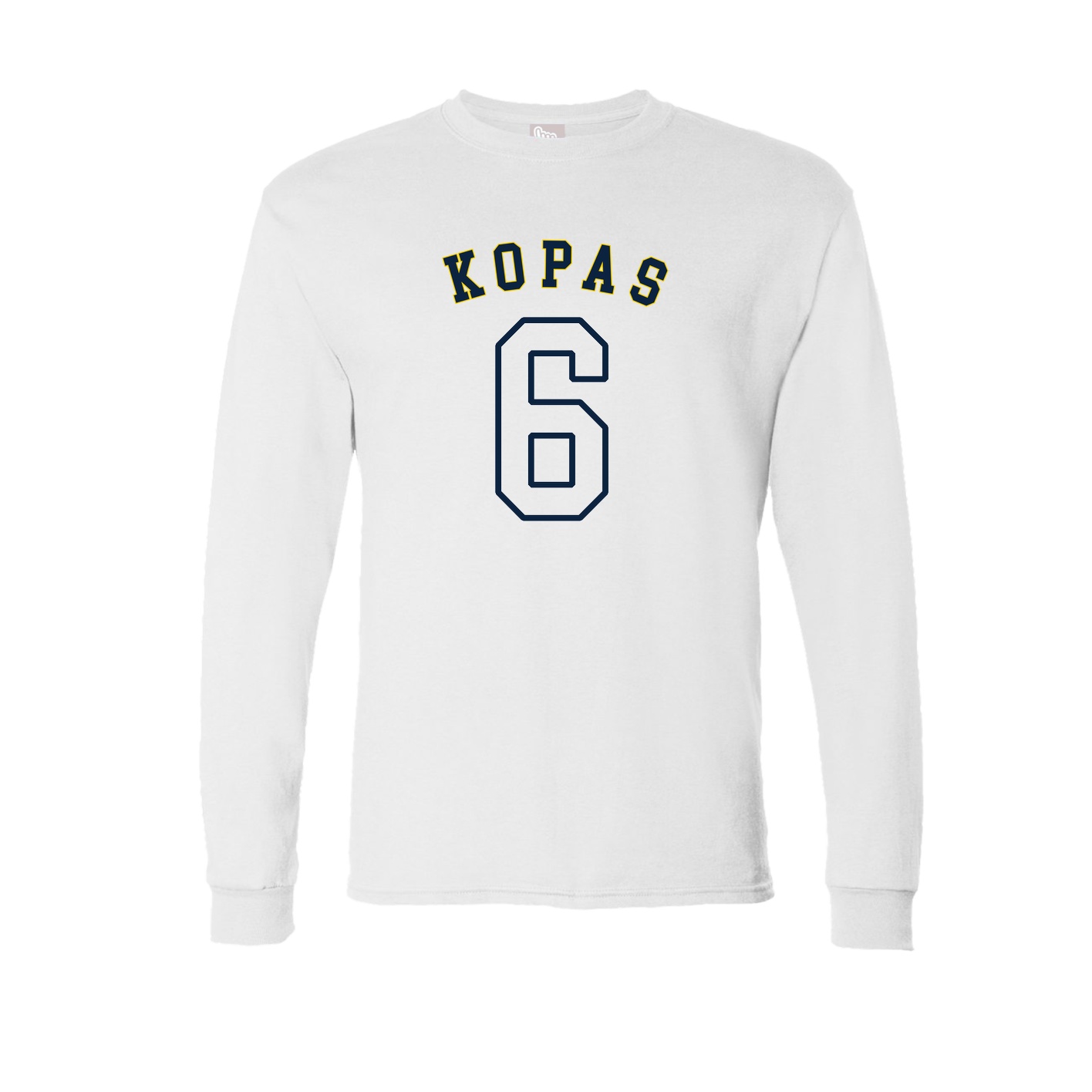 Long Sleeve Tee — Shirsey Arch in White