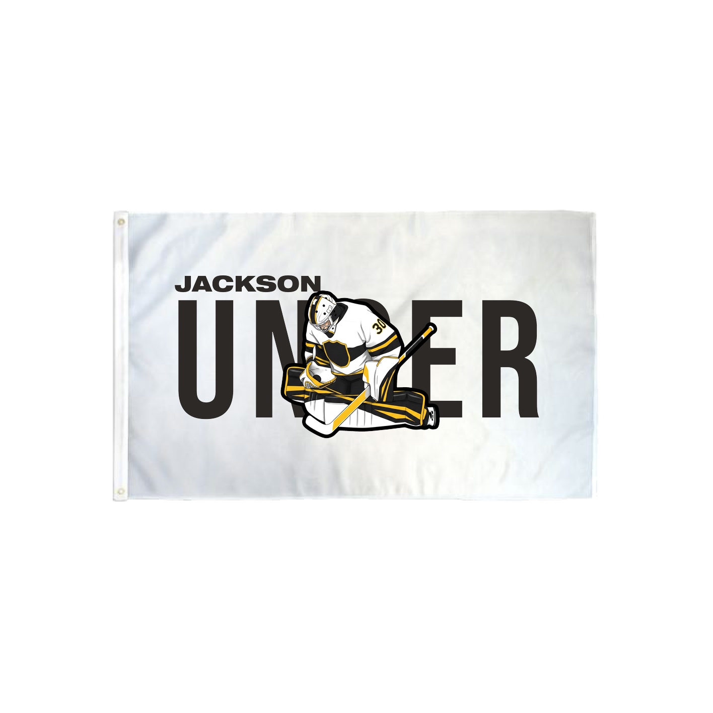 3x5 Flag — Player Name in Classic