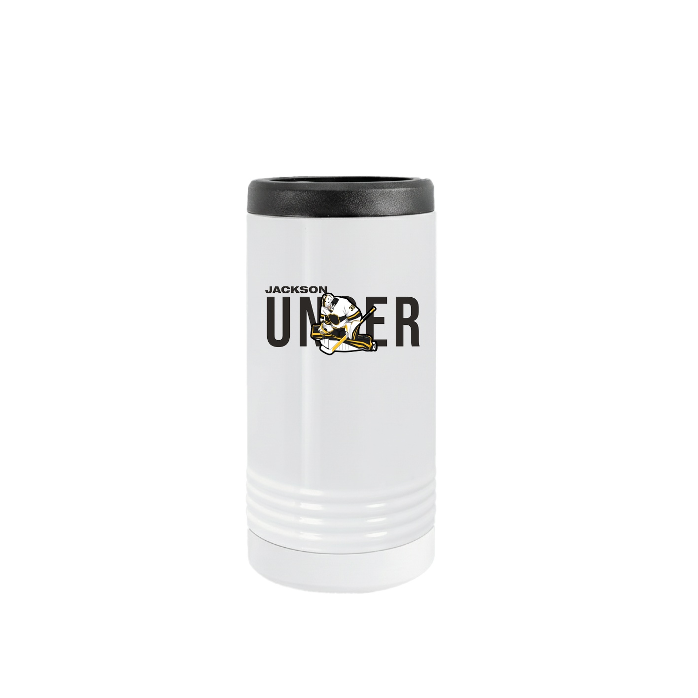Slim Beverage Holder — Player Name in White