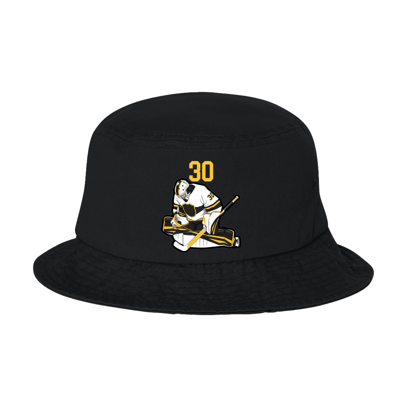 Bucket Cap — Number Top in Black