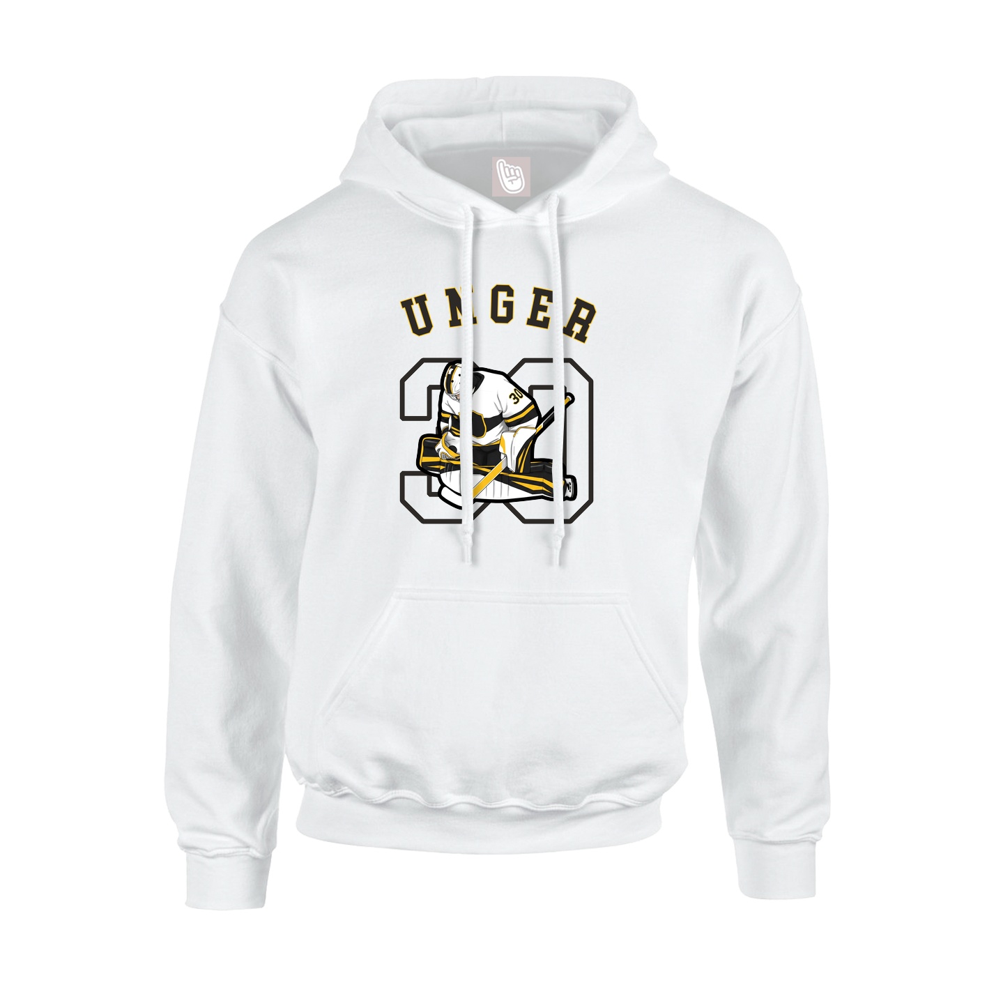 Hoodie — Shirsey Arch in White