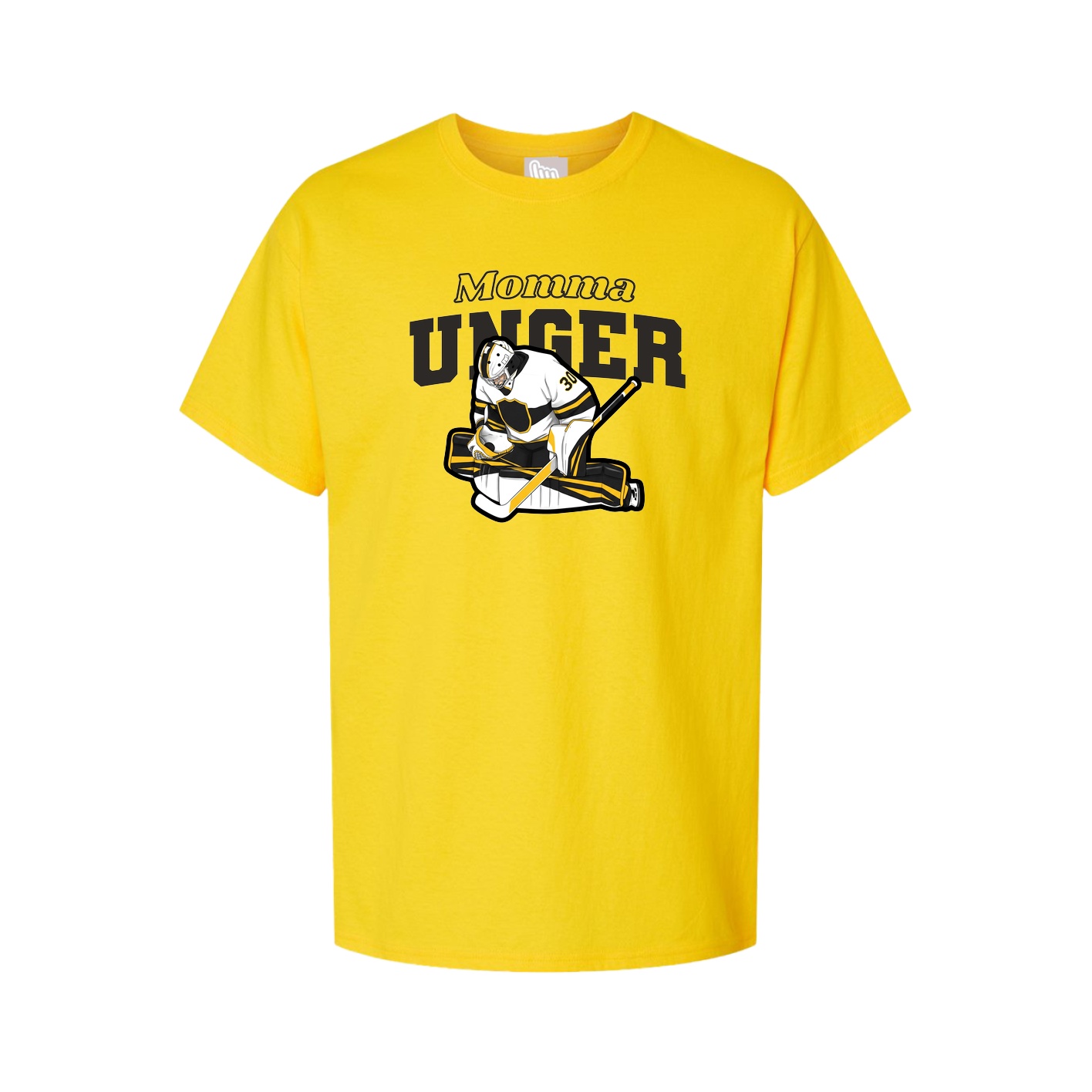 Youth Tee — Mothers Day Block in Gold