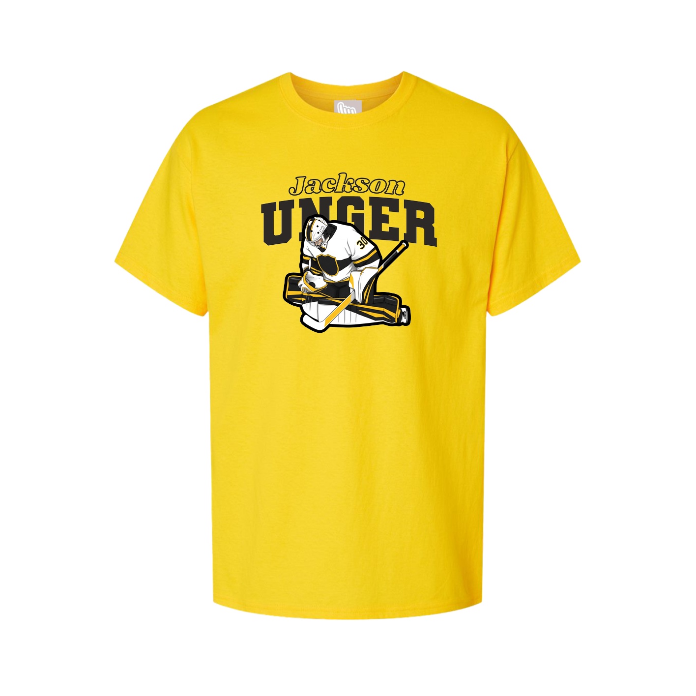 Tee — Name Arch in Gold