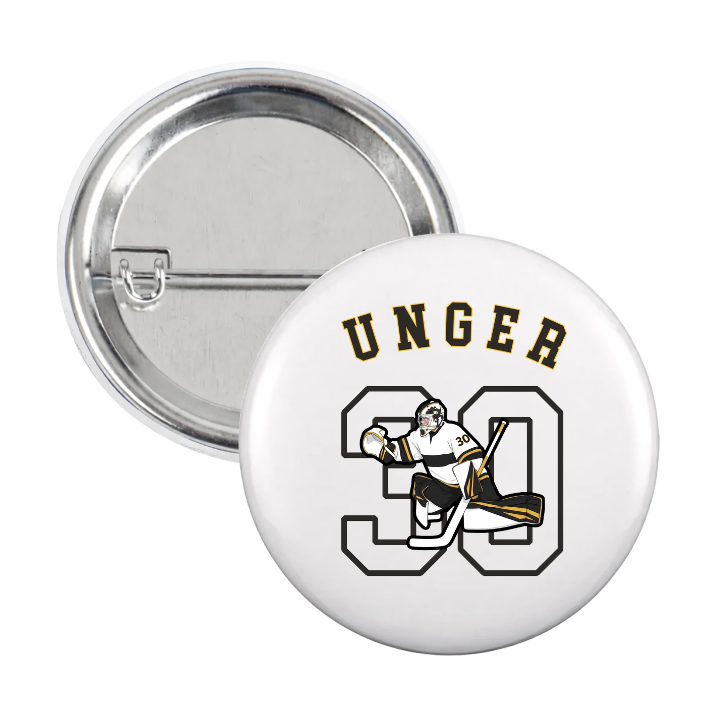 Game Day Button — Shirsey Arch in White