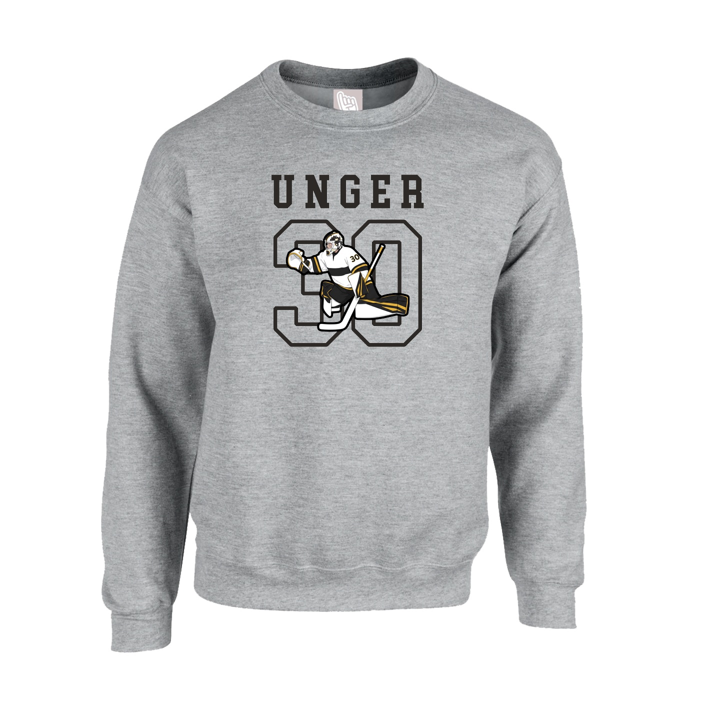 Fleece Crew — Shirsey in Grey