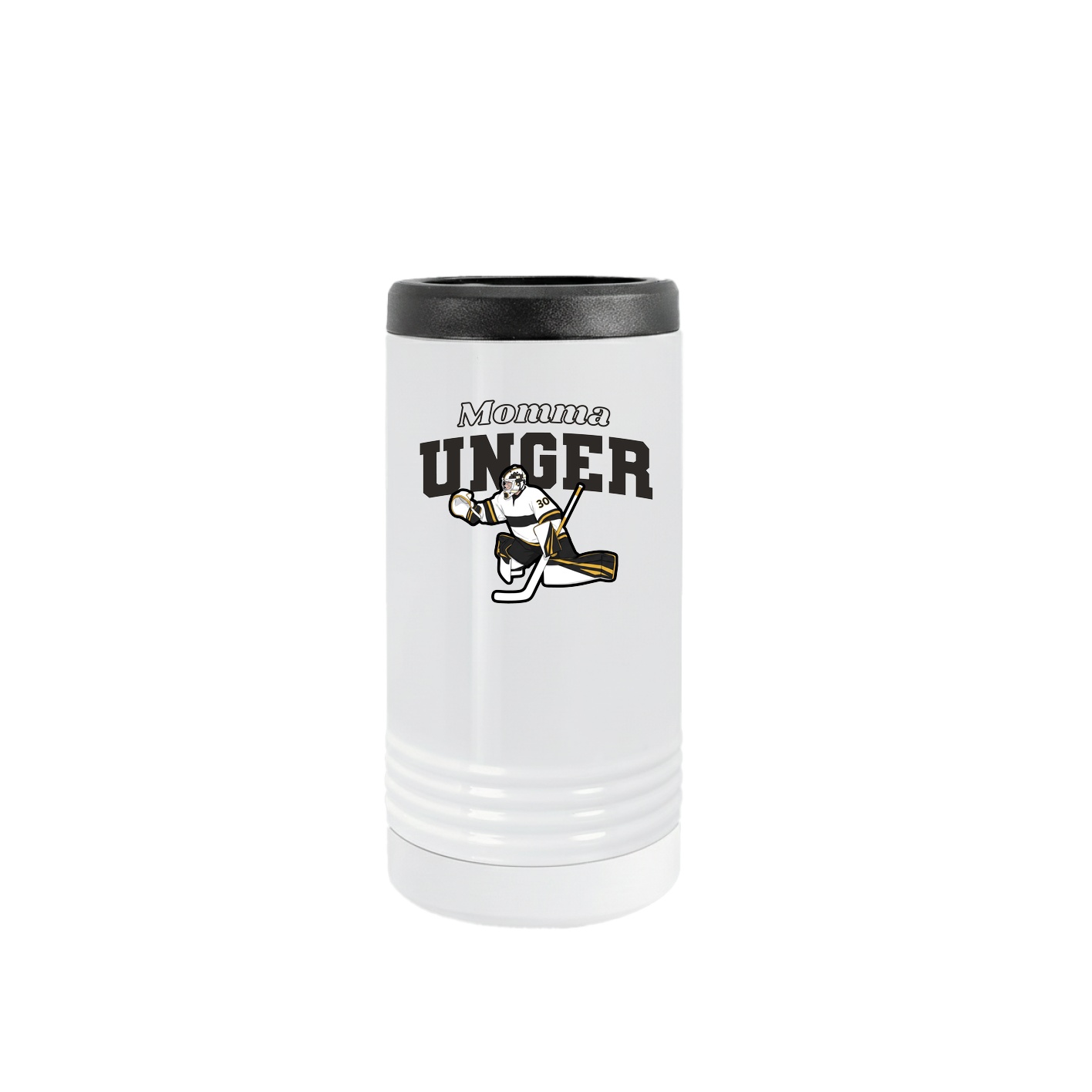 Slim Beverage Holder — Mothers Day Block in White