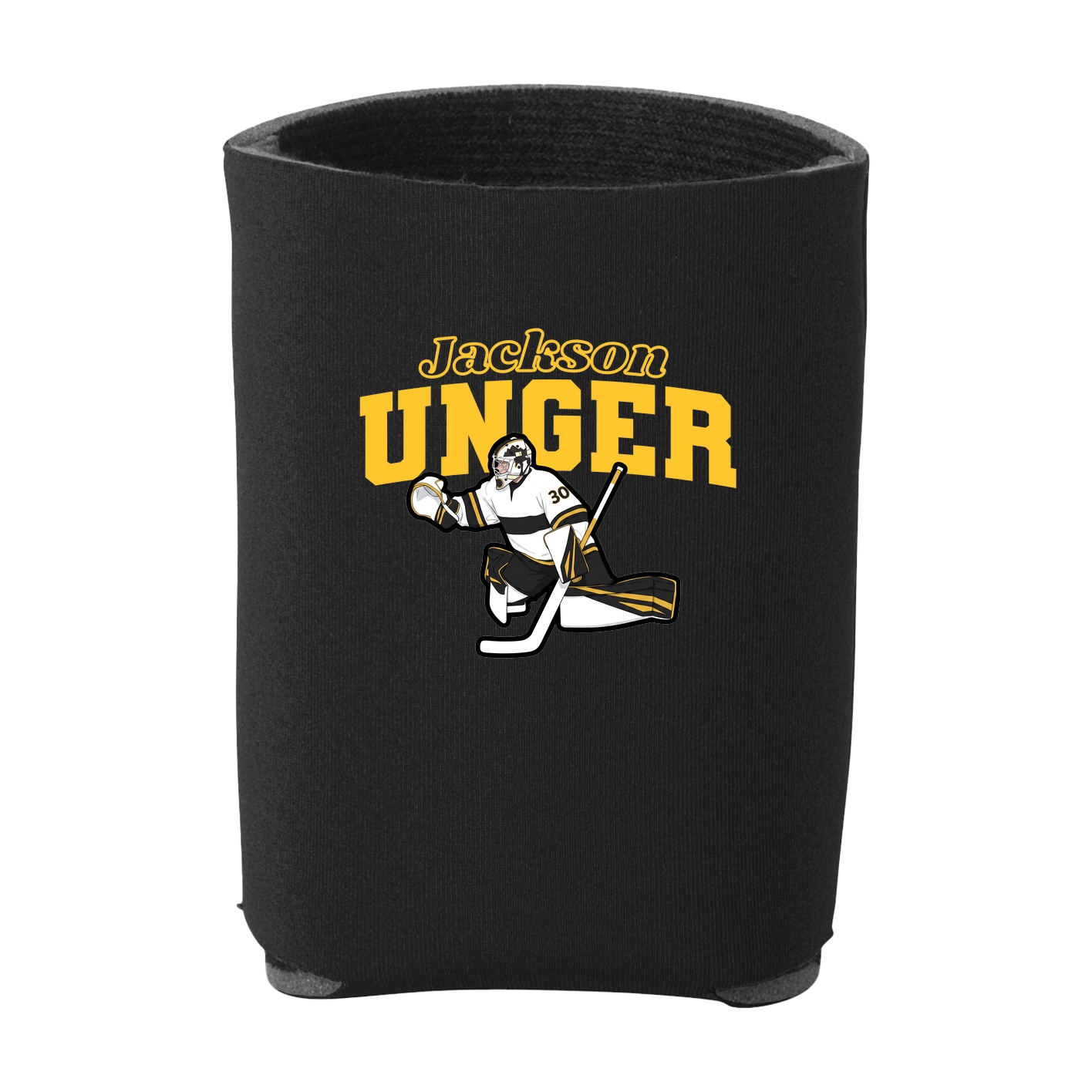 Can Holder — Name Arch in Black