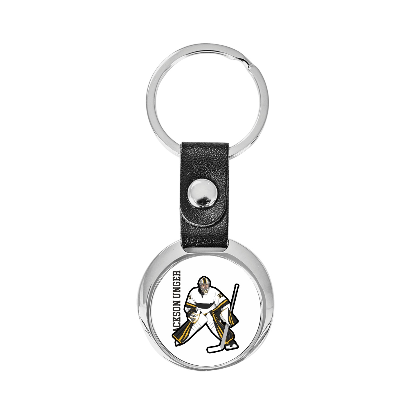 Key Chain — Name Vertical in Classic