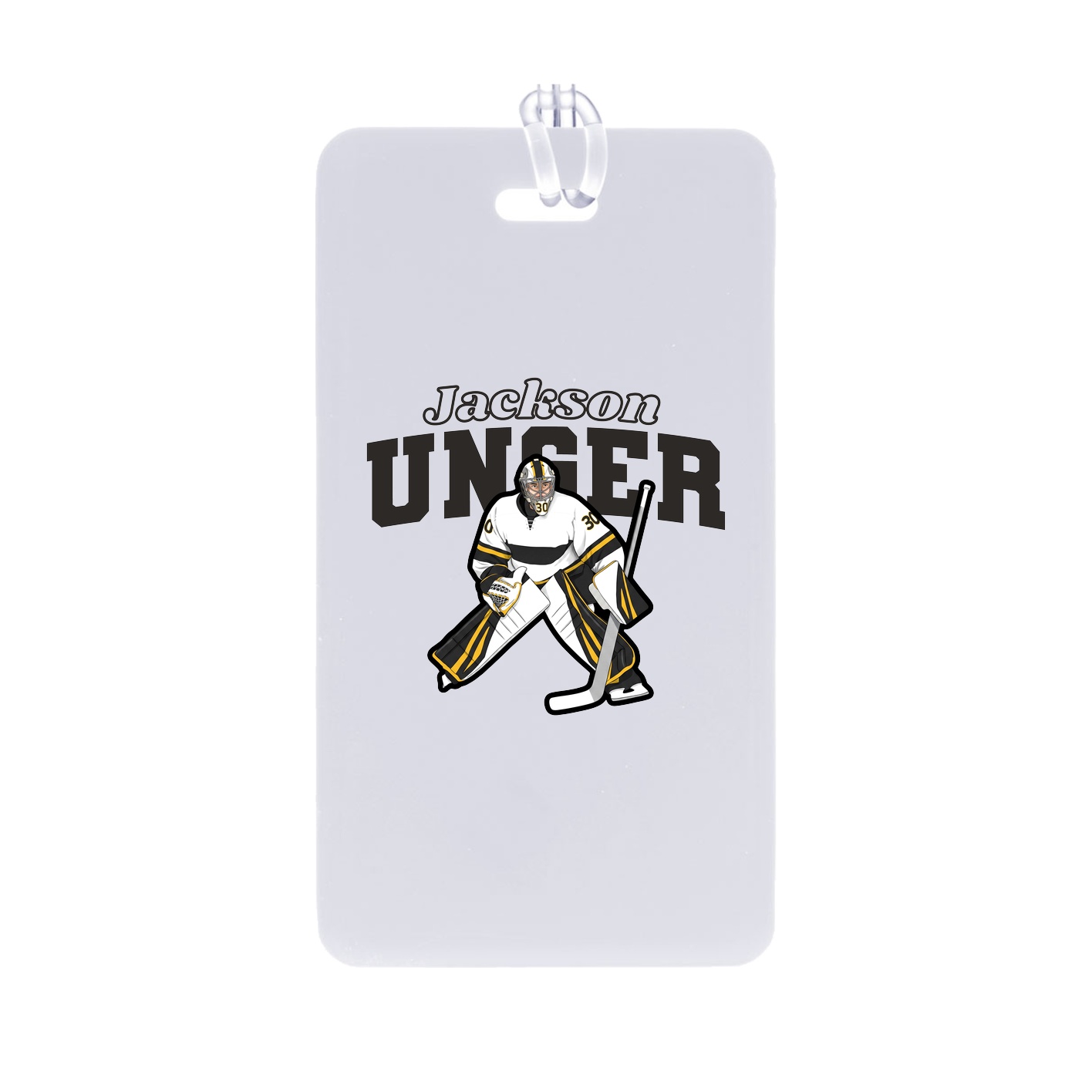 Bag Tag — Name Arch in Classic