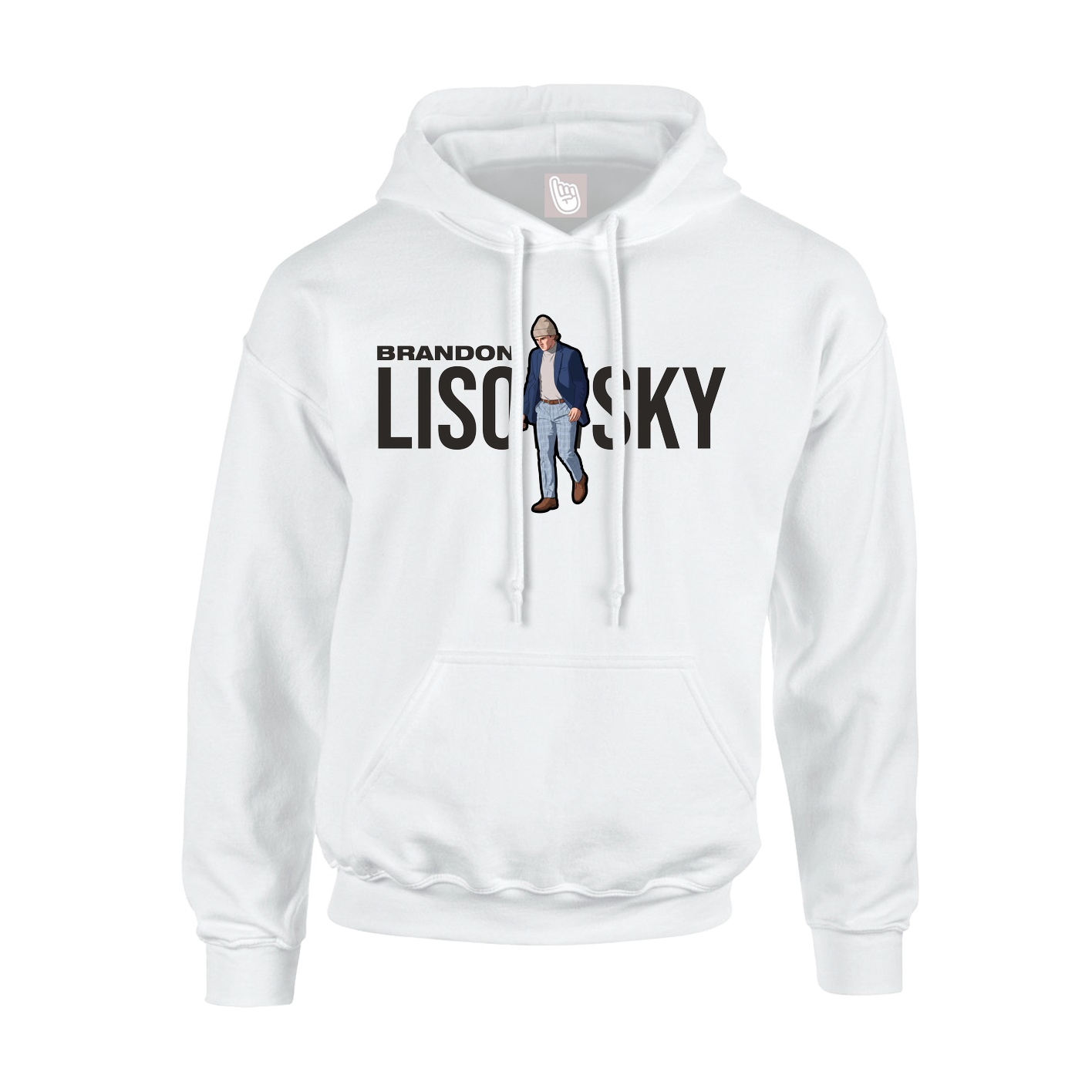 Hoodie — Player Name in White