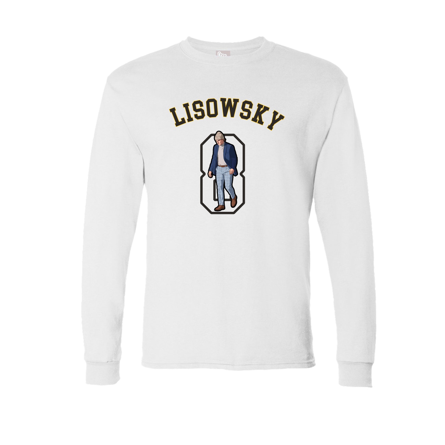 Long Sleeve Tee — Shirsey Arch in White
