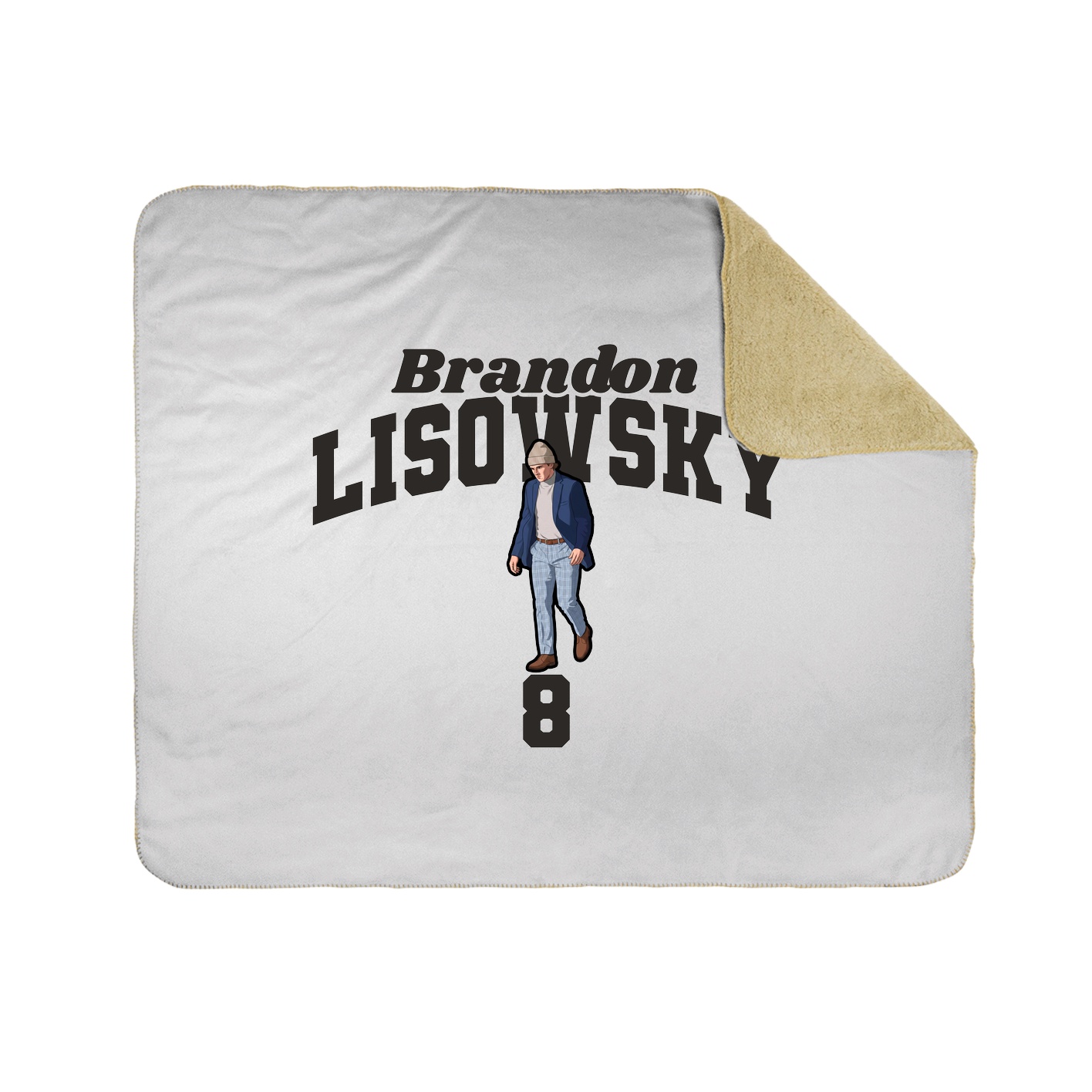 Throw Blanket — Signature Arch in White