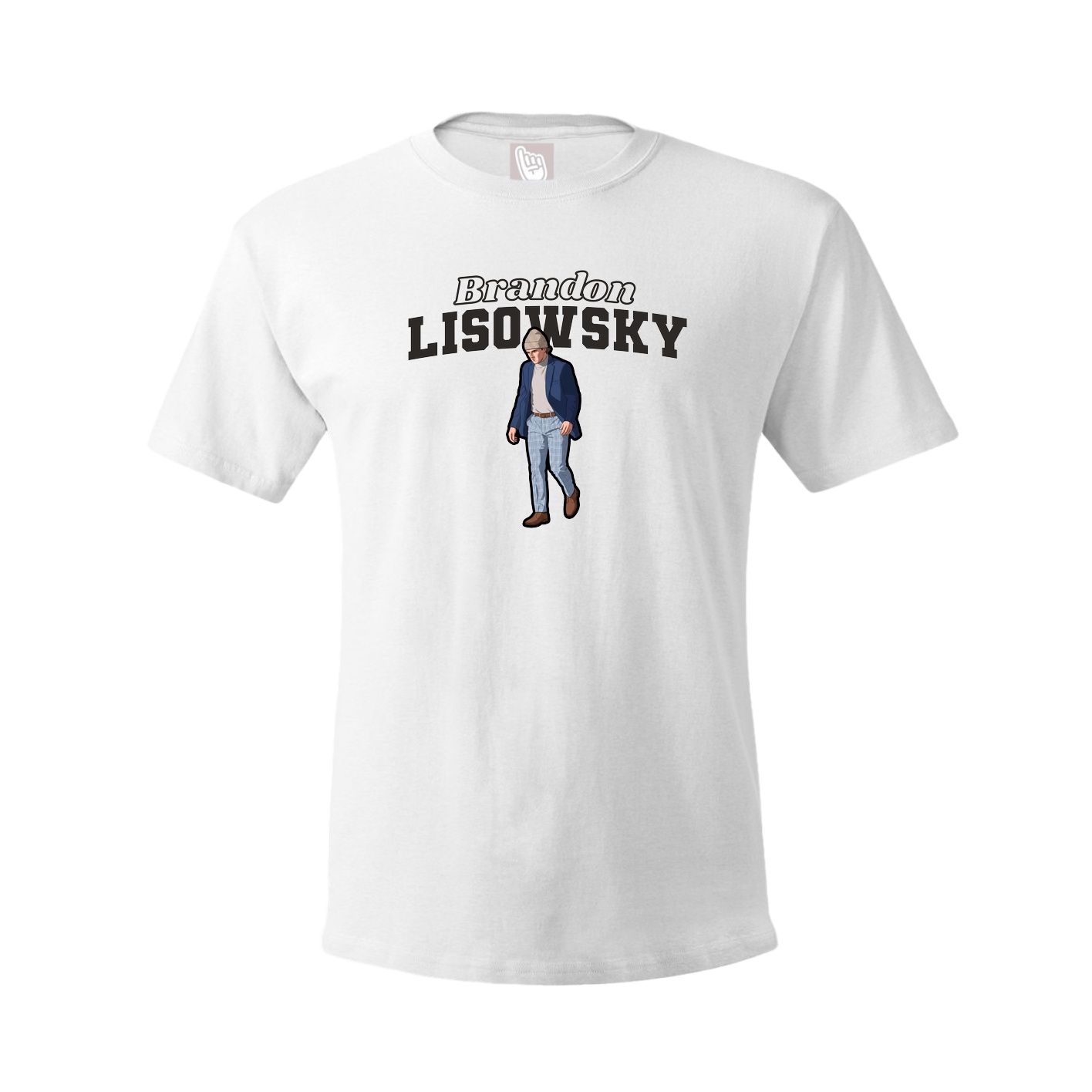 Tee — Name Arch in White