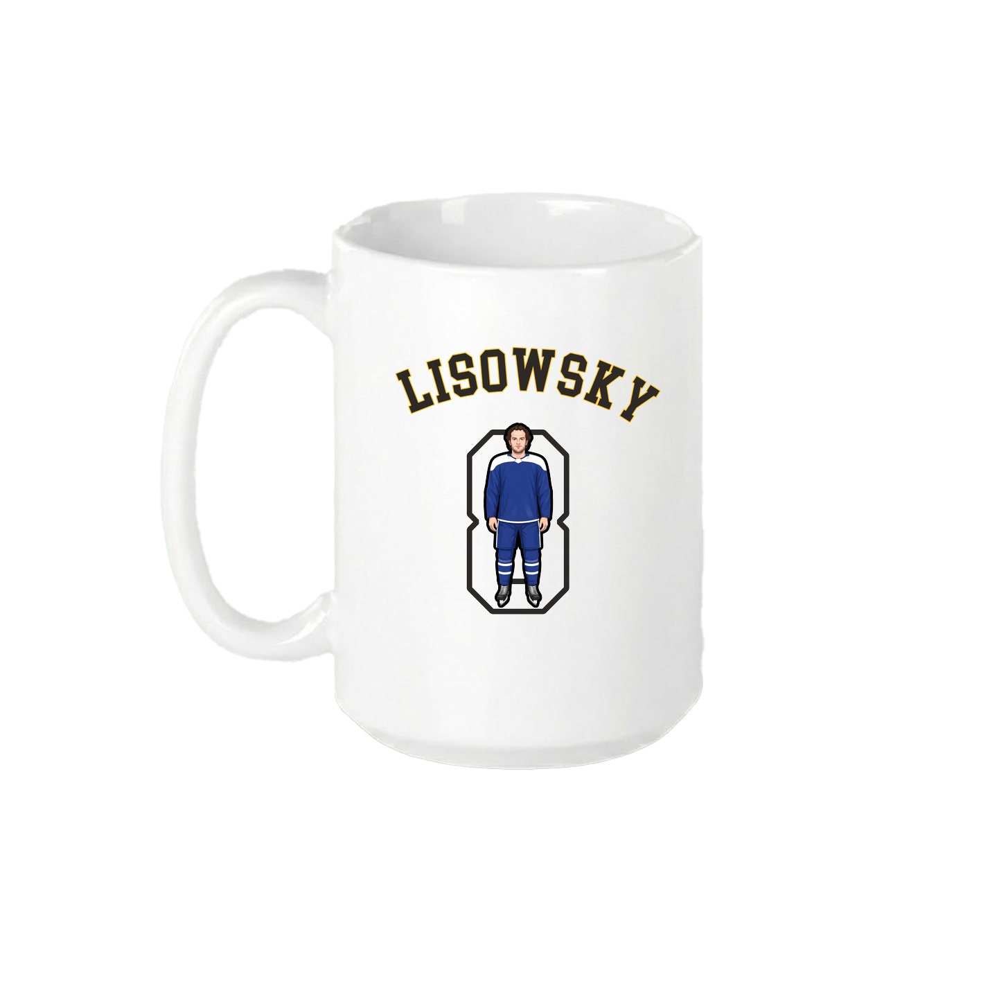15oz Coffee Mug — Shirsey Arch in White