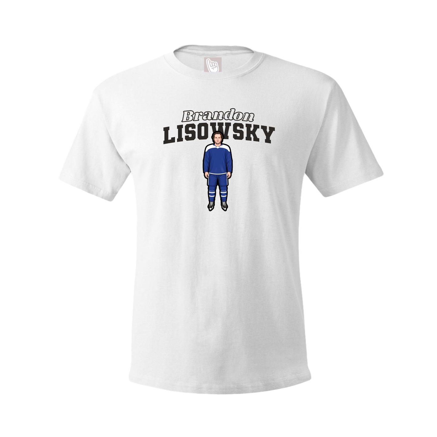 Tee — Name Arch in White