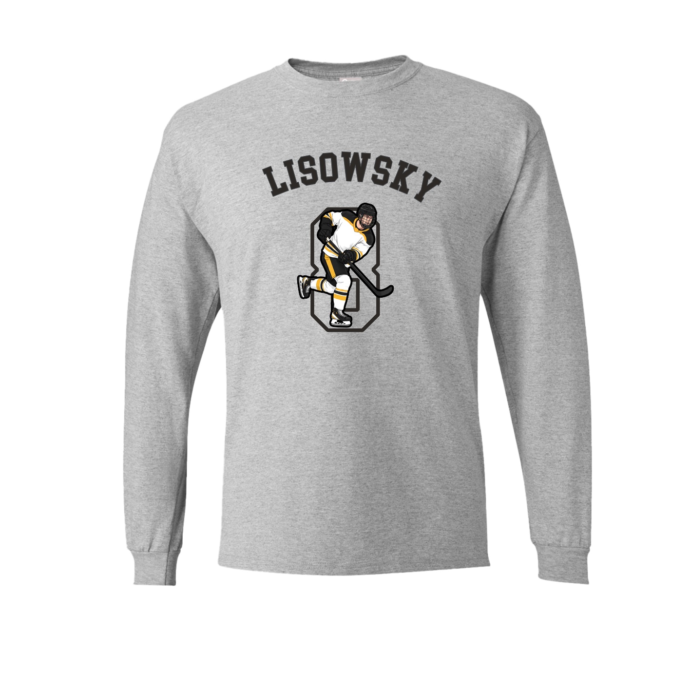 Long Sleeve Tee — Shirsey Arch in Grey