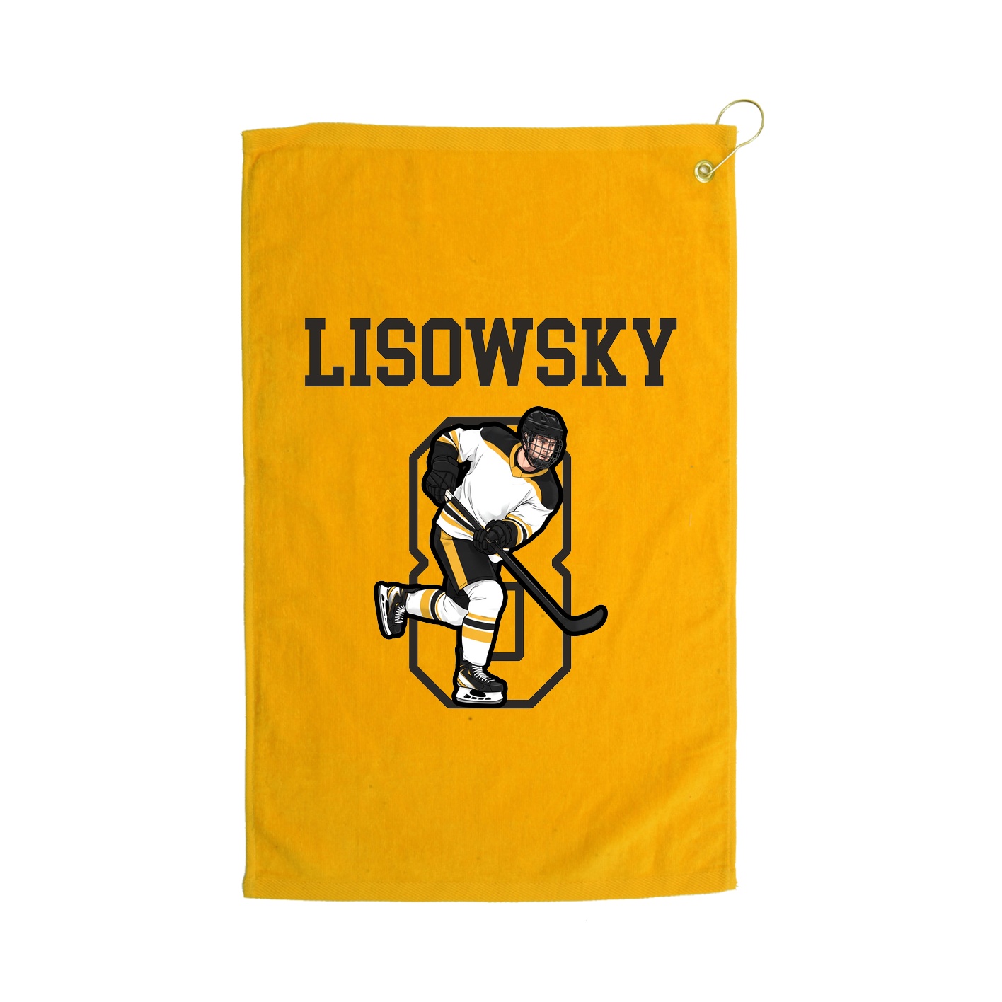 Golf Towel — Shirsey in Gold
