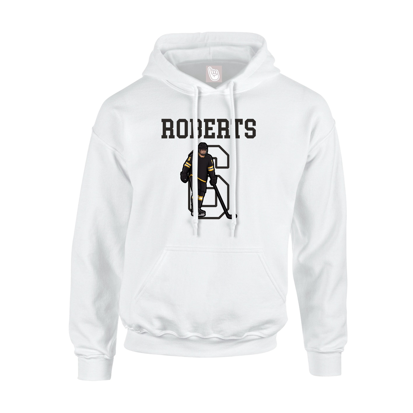 Hoodie — Shirsey in White