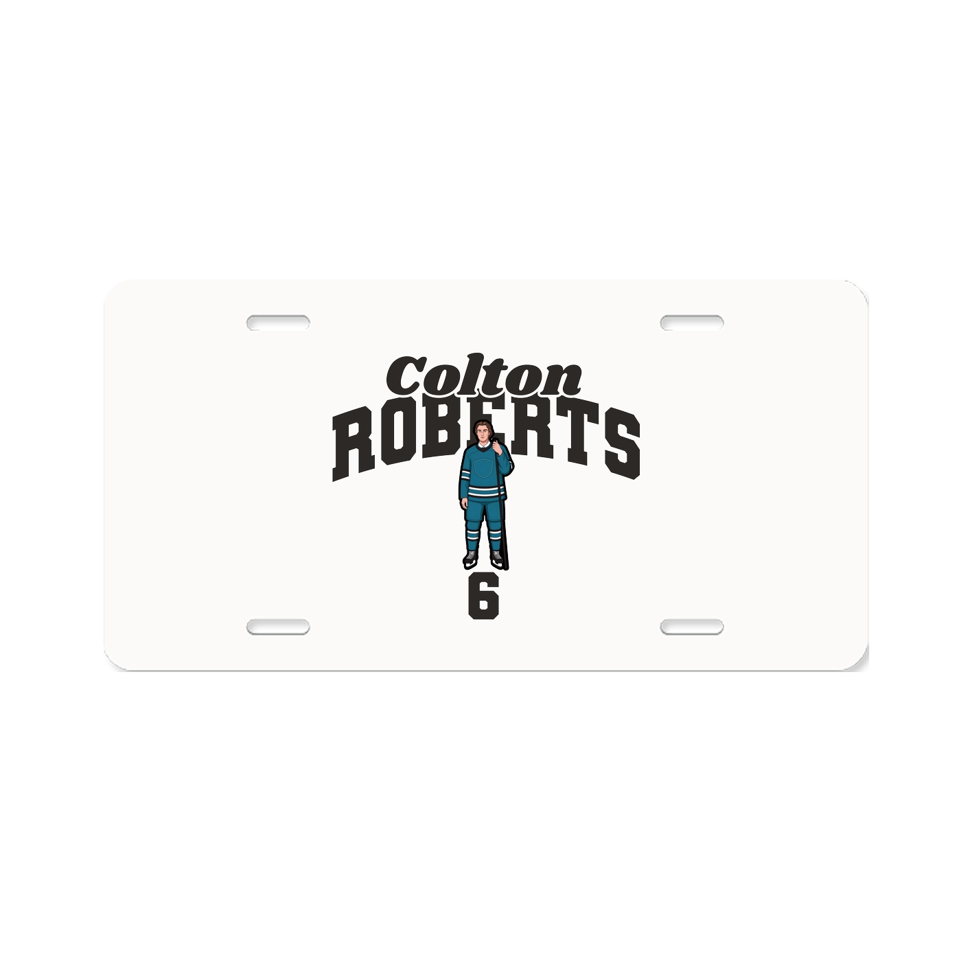 License Plate — Signature Arch in Classic