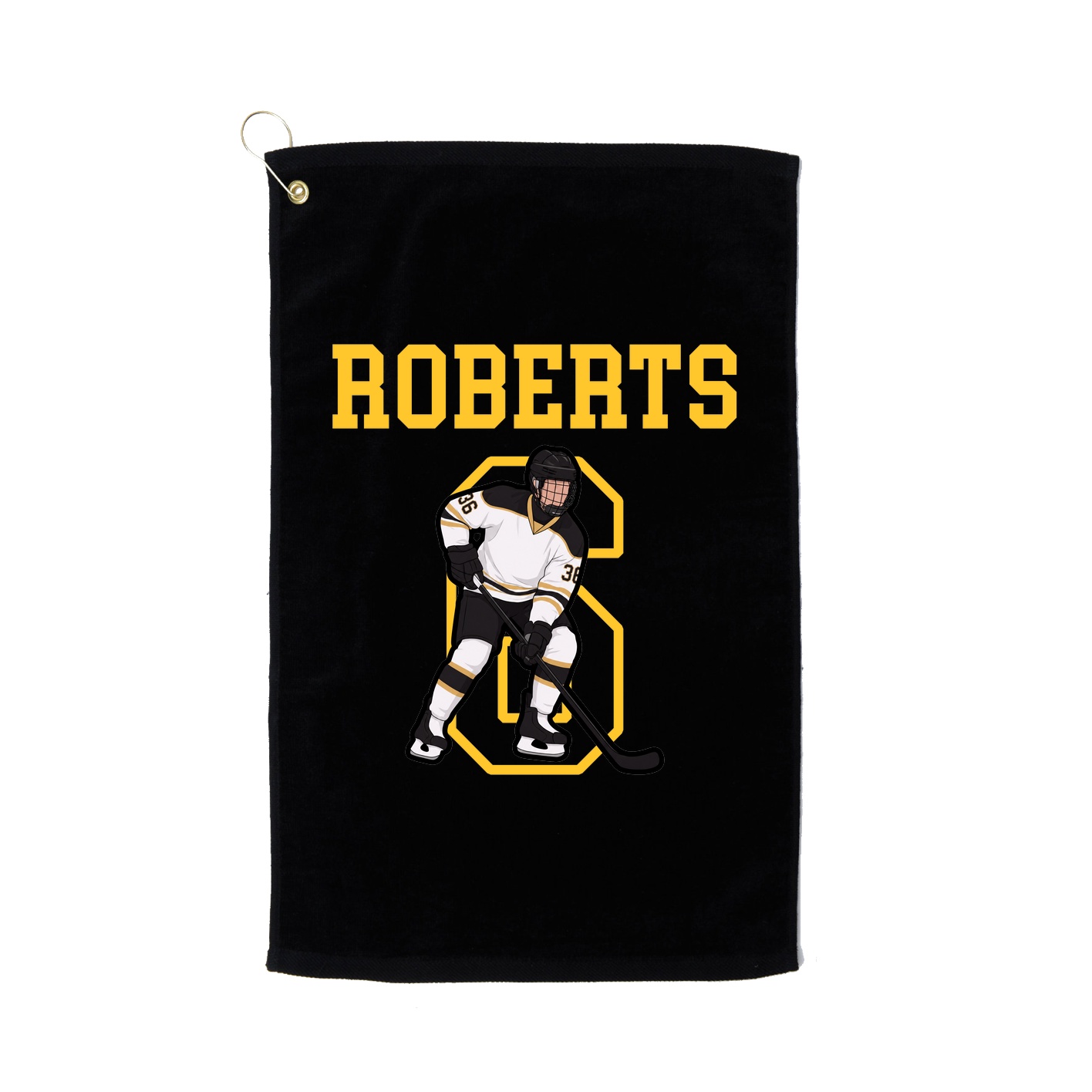 Golf Towel — Shirsey in Black