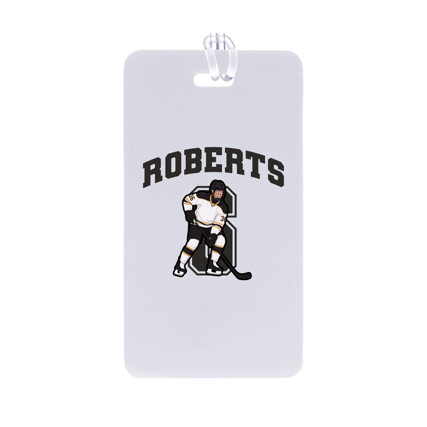 Bag Tag — Number in Classic