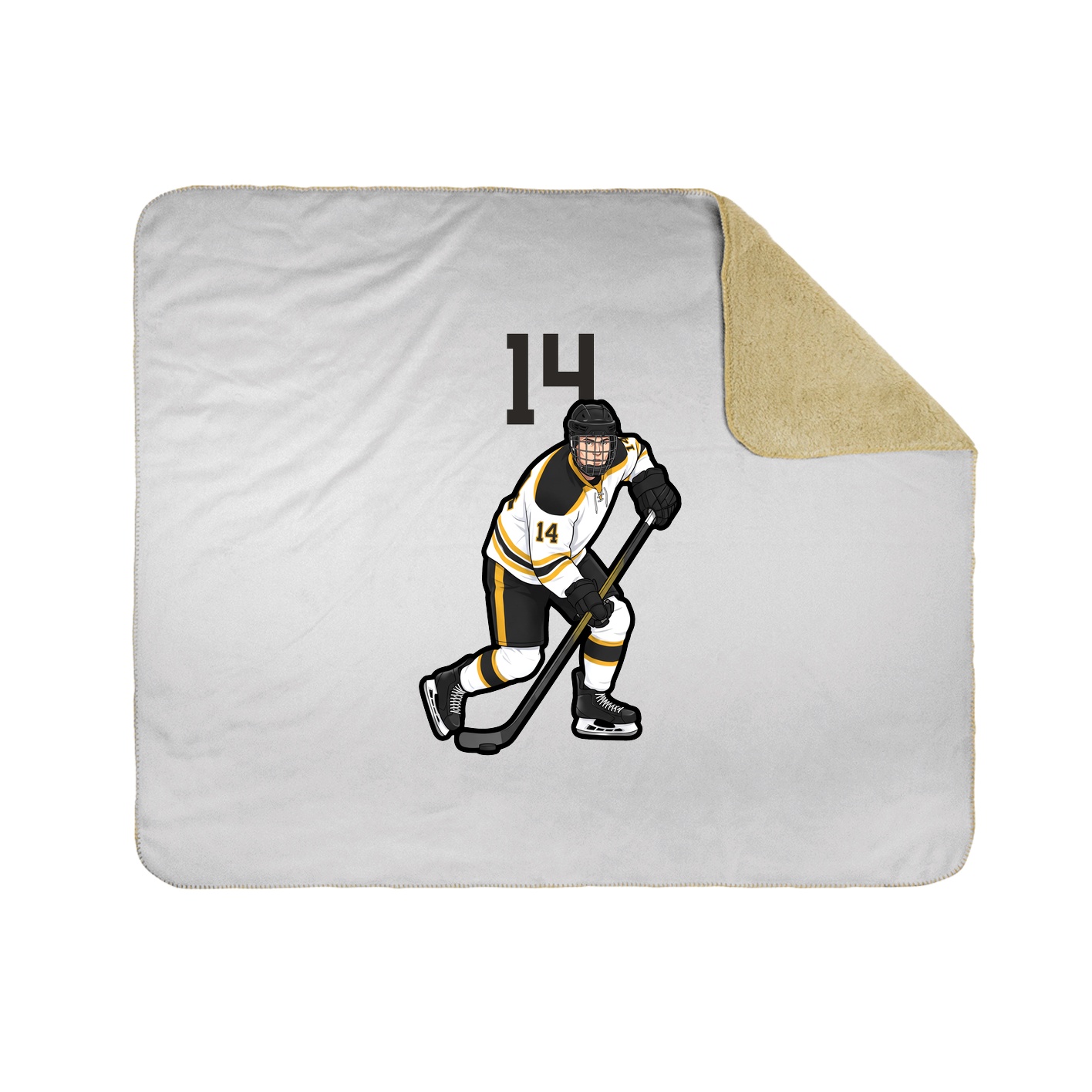 50x60 Sherpa Lined Throw Blanket