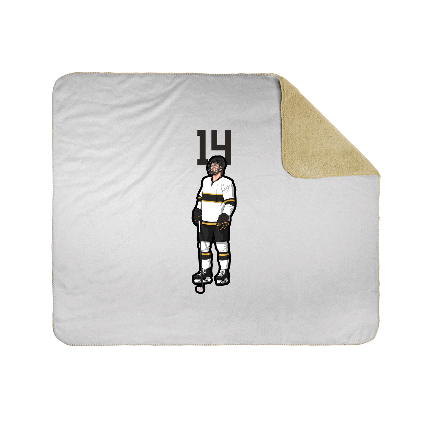 50x60 Sherpa Lined Throw Blanket