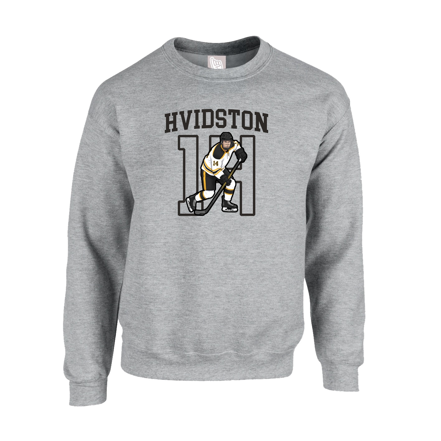 Fleece Crew — Shirsey in Grey