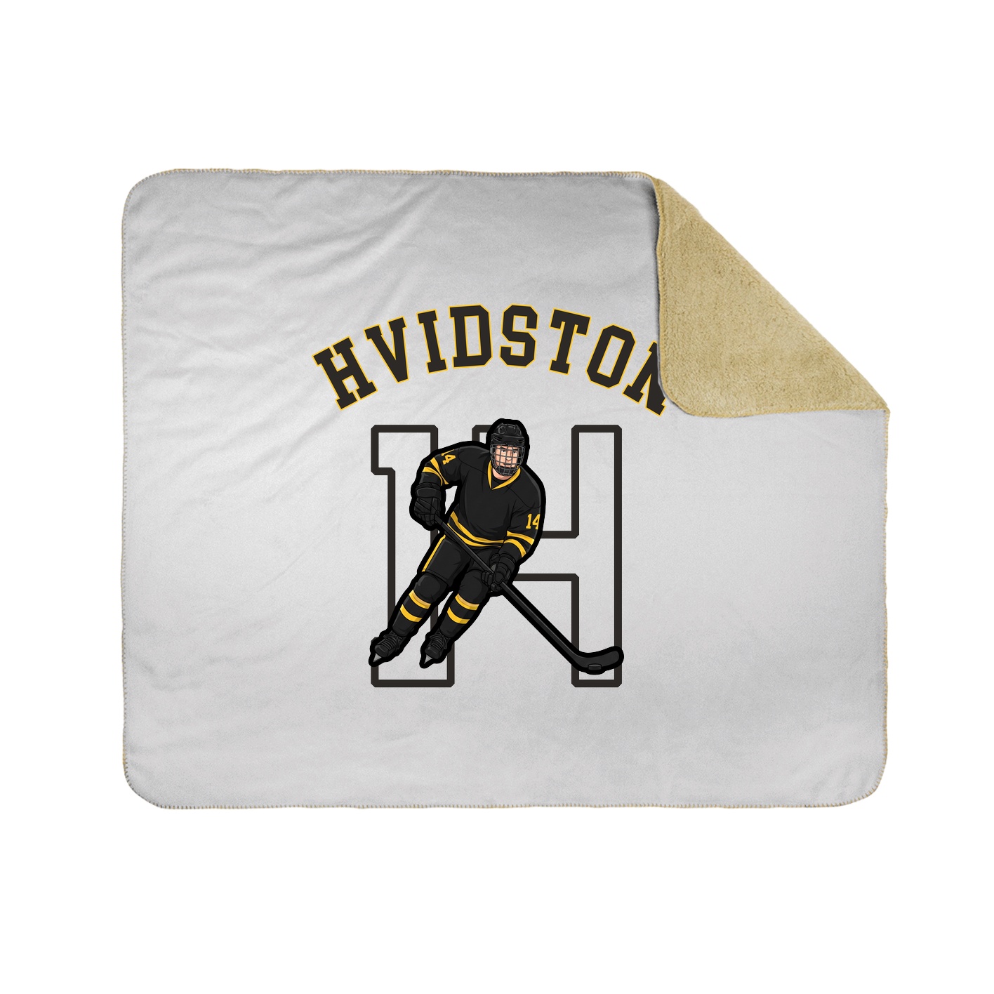 50x60 Sherpa Lined Throw Blanket