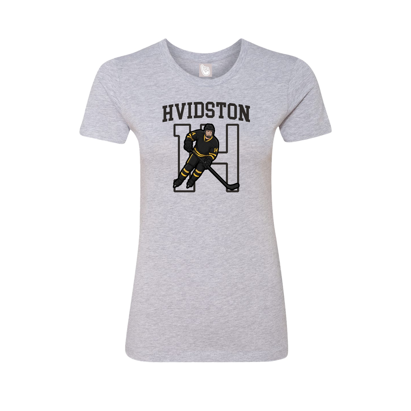 Fitted Women's Tee — Shirsey in Grey