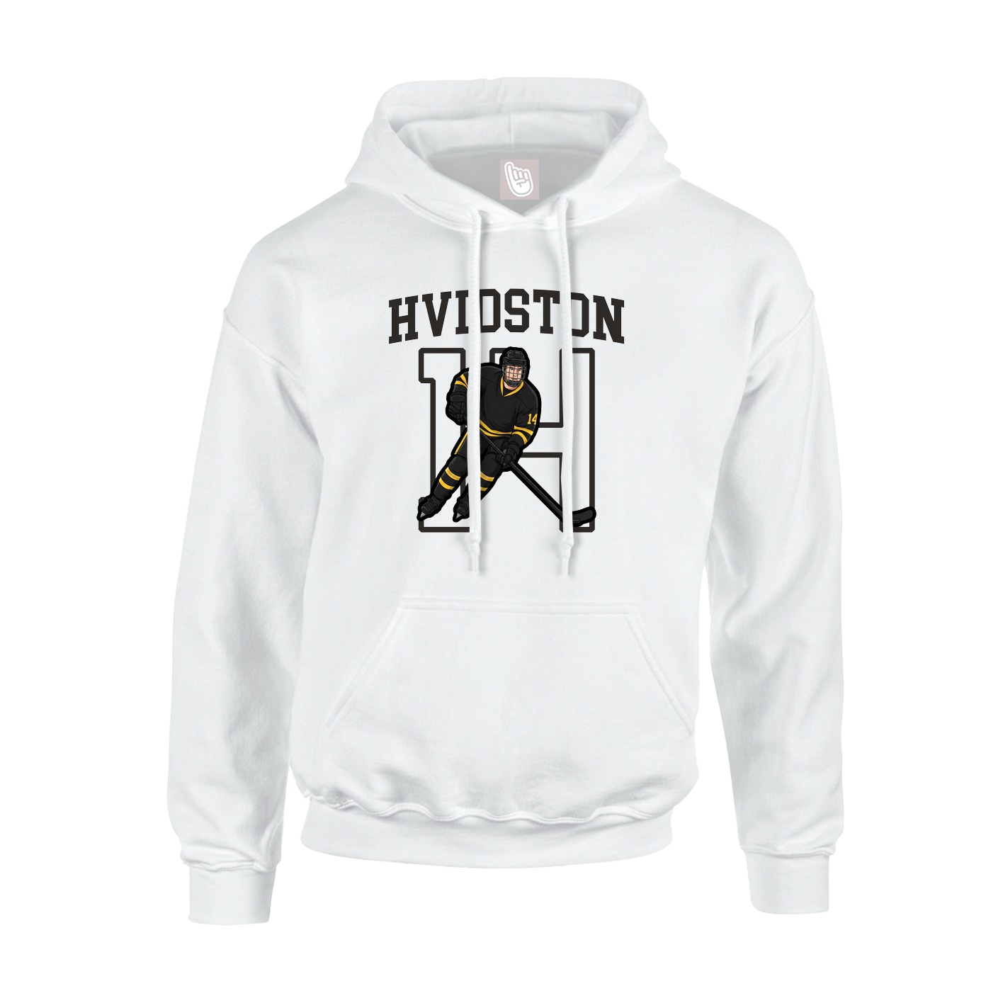 Hoodie — Shirsey in White