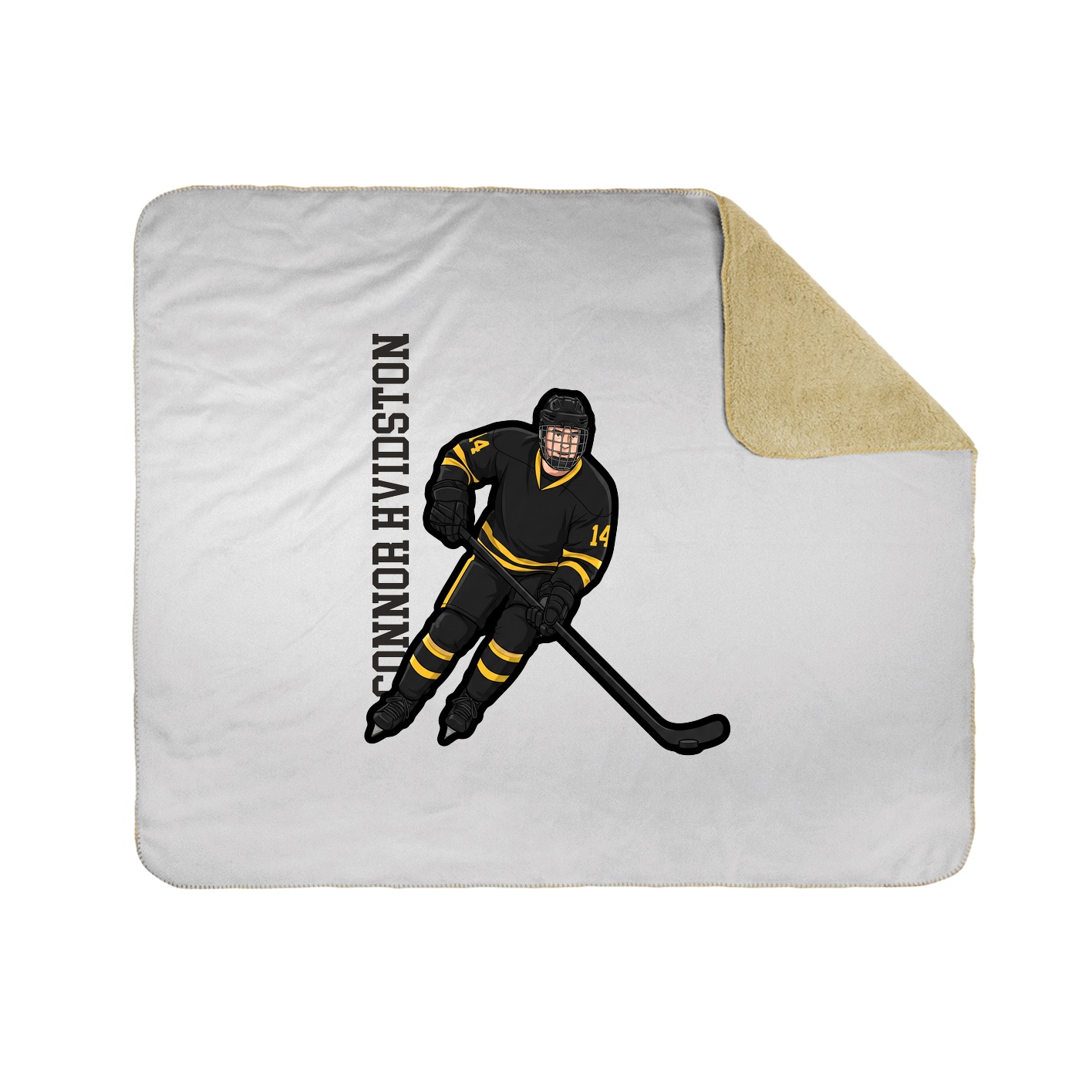 50x60 Sherpa Lined Throw Blanket