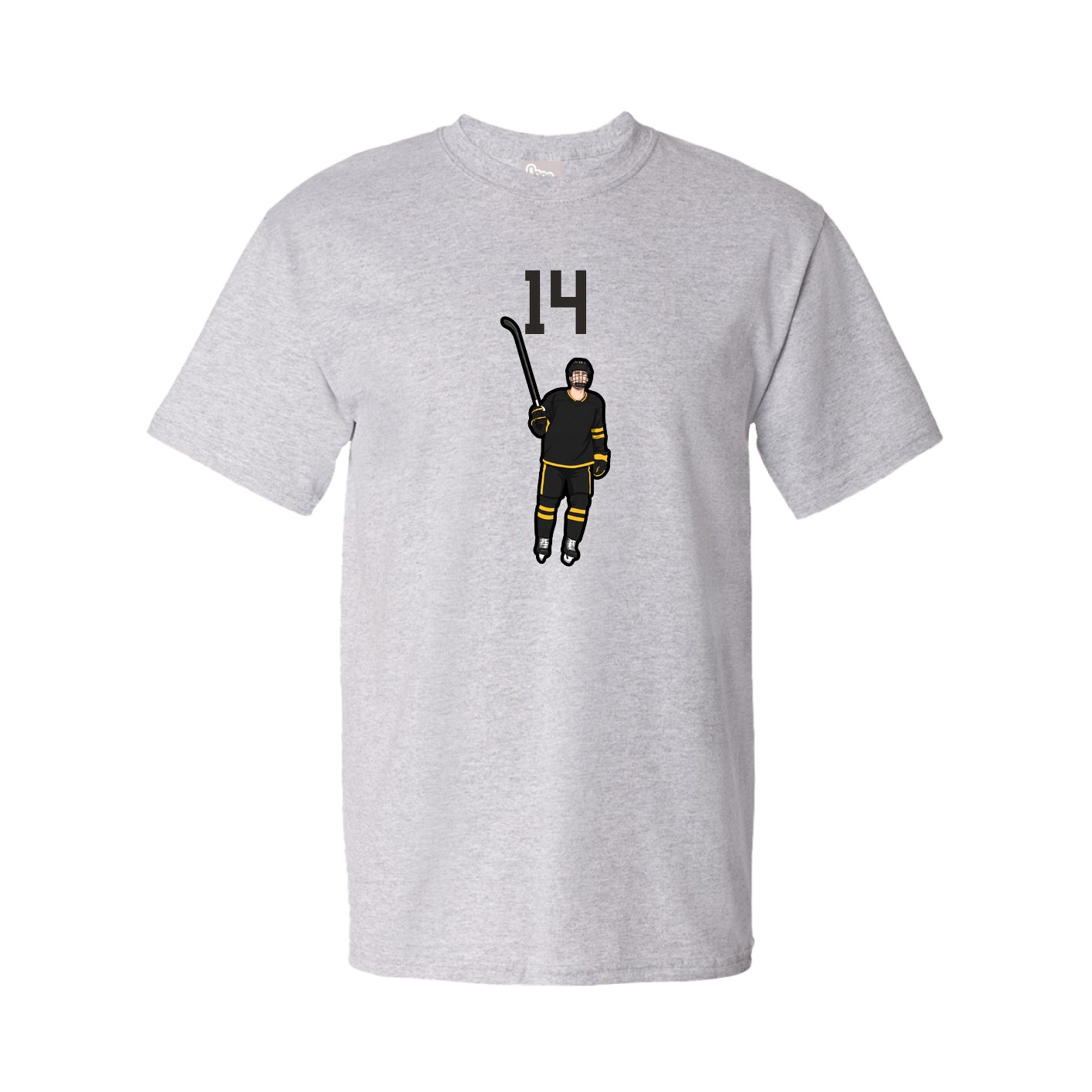 Tee — Number Top in Grey