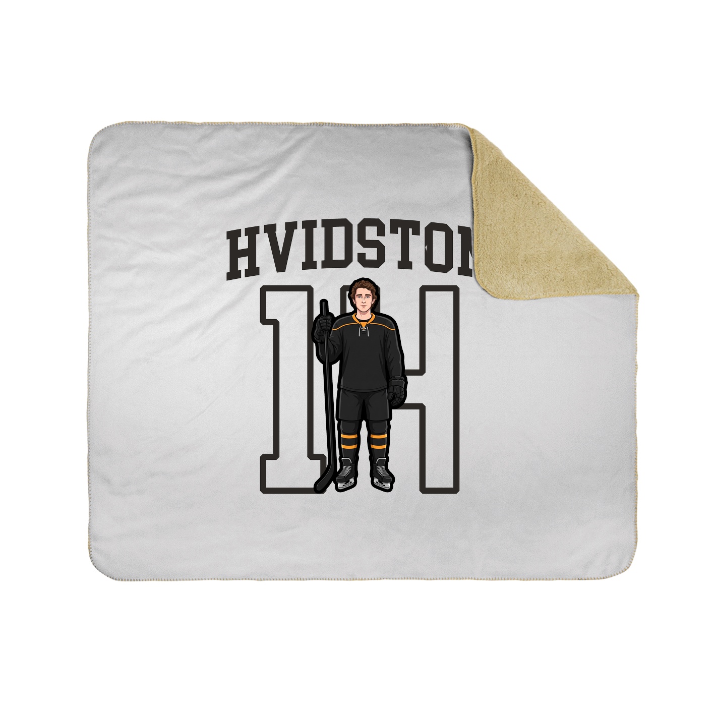 50x60 Sherpa Lined Throw Blanket