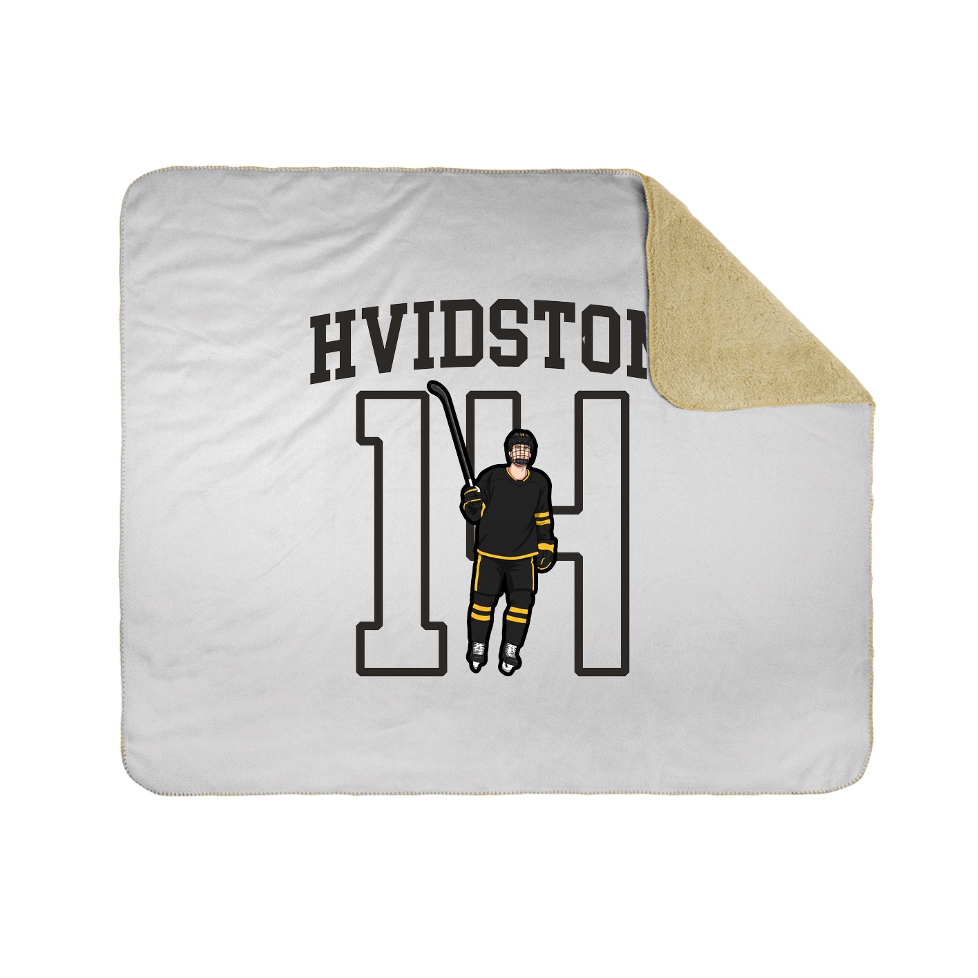 50x60 Sherpa Lined Throw Blanket