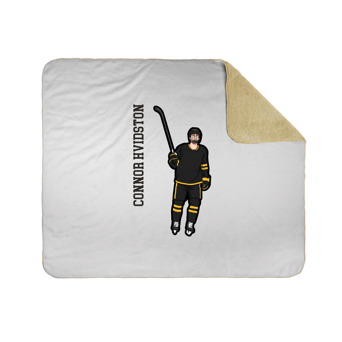 50x60 Sherpa Lined Throw Blanket