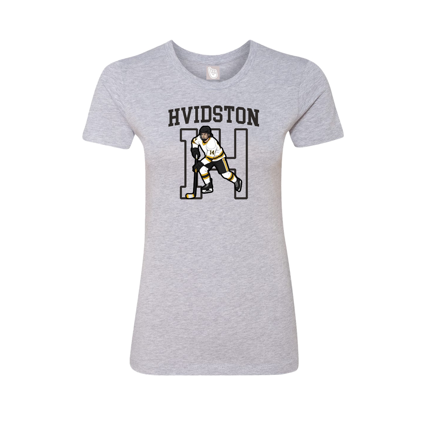 Fitted Women's Tee — Shirsey in Grey