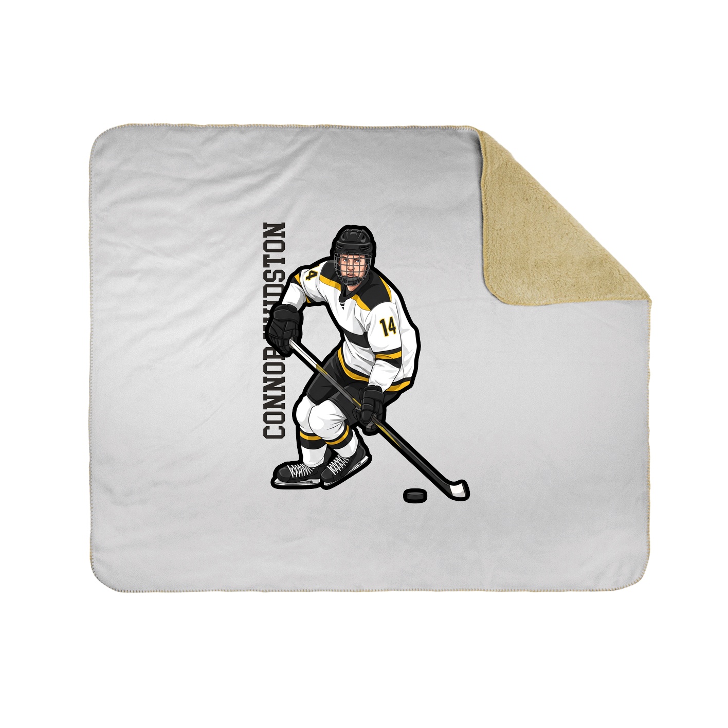 50x60 Sherpa Lined Throw Blanket